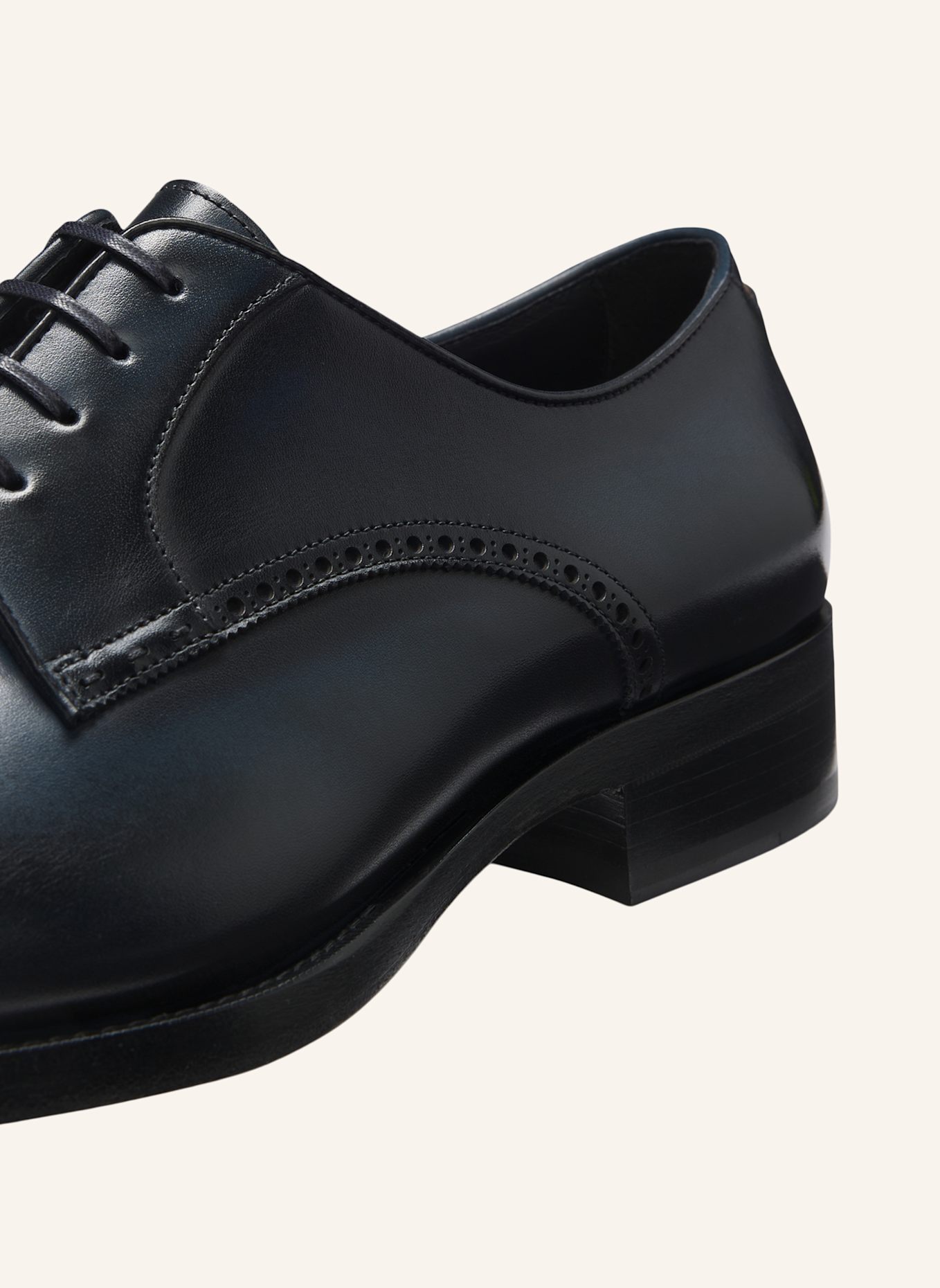 BOSS Business-Schnürschuh RILL_DERB_BUBRCT: DUNKELBLAU