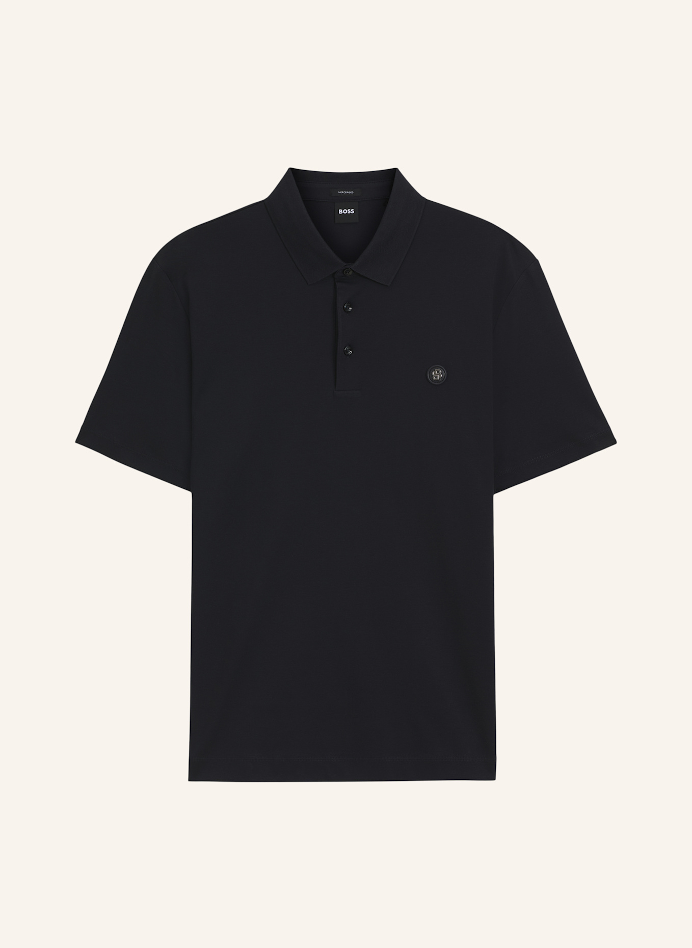 BOSS Poloshirt C-PARRIS 01 Regular Fit: DUNKELBLAU