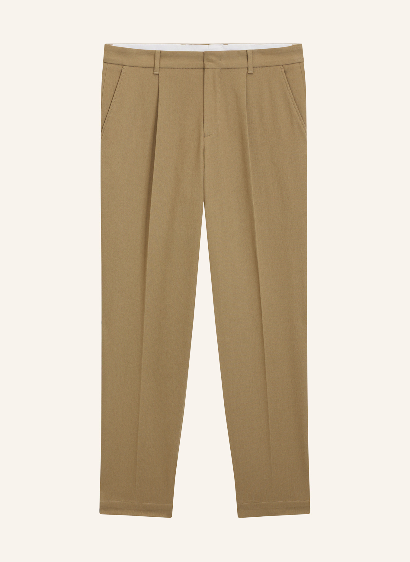 BOSS Business Hose C-PERIN-PL-261F Tapered Fit: KHAKI