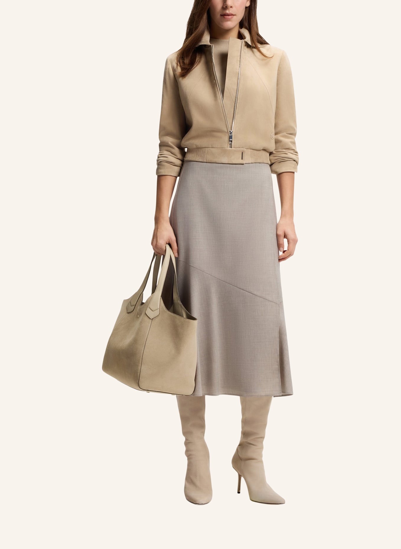 BOSS Tragetasche LENAH NEW TOTE SU: BEIGE