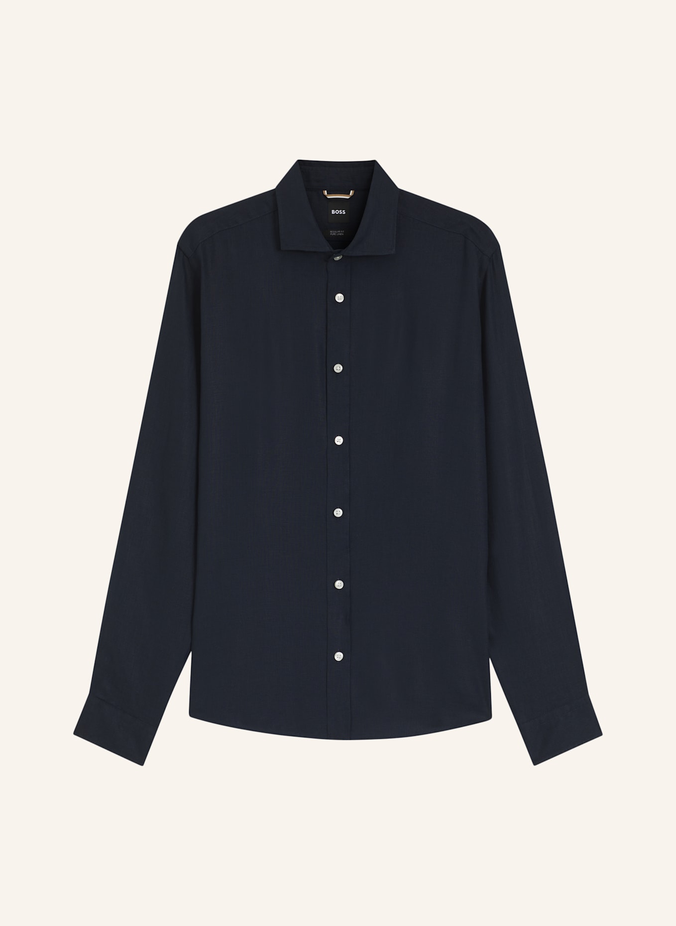 BOSS Casual Hemd C-LIAM-SP-262 Regular Fit: DUNKELBLAU