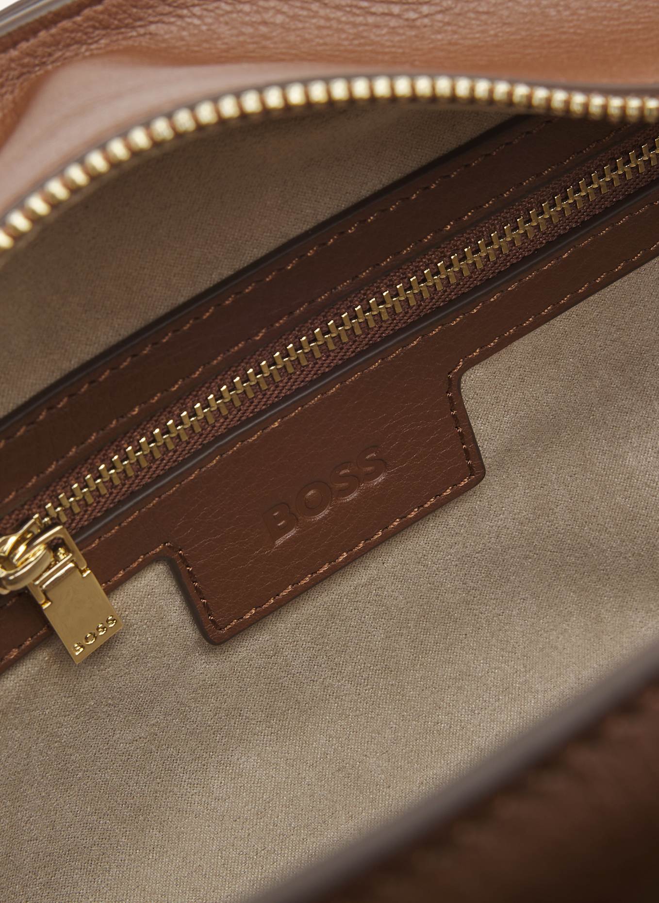 BOSS Tragetasche ARIELL BOWLING M: BRAUN