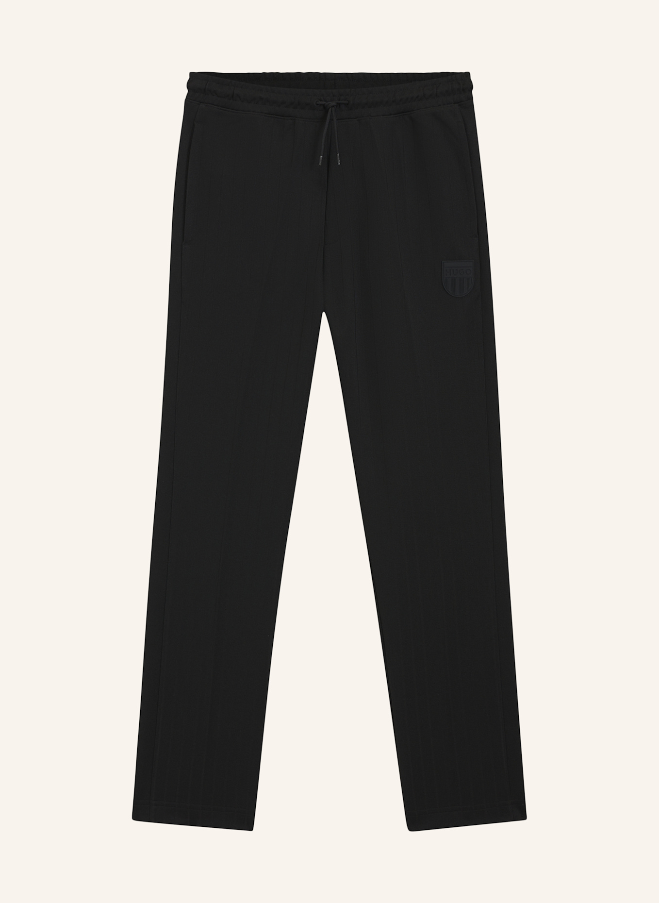 HUGO Casual Hose DAVROPANT Relaxed Fit: SCHWARZ