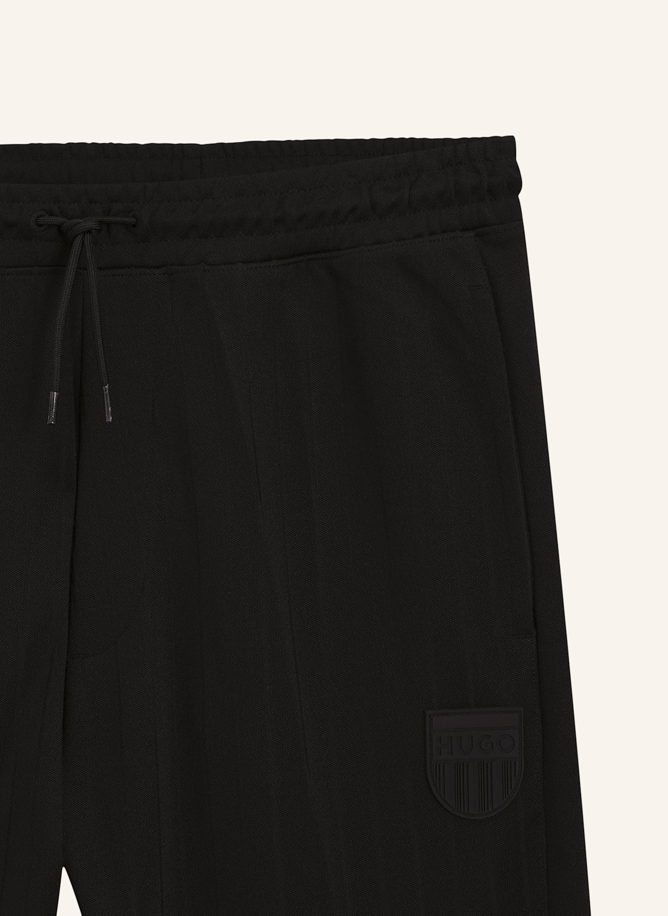 HUGO Casual Hose DAVROPANT Relaxed Fit: SCHWARZ