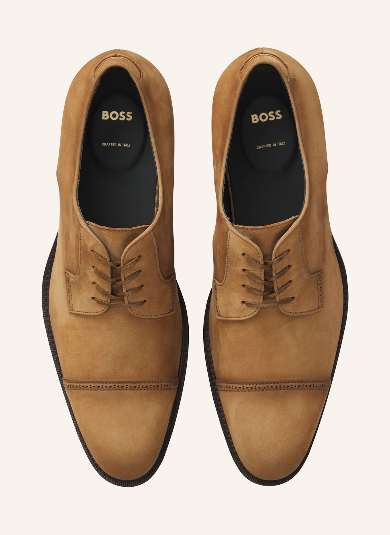 BOSS Business-Schnürschuh RILL_DERB_NBCT: BRAUN