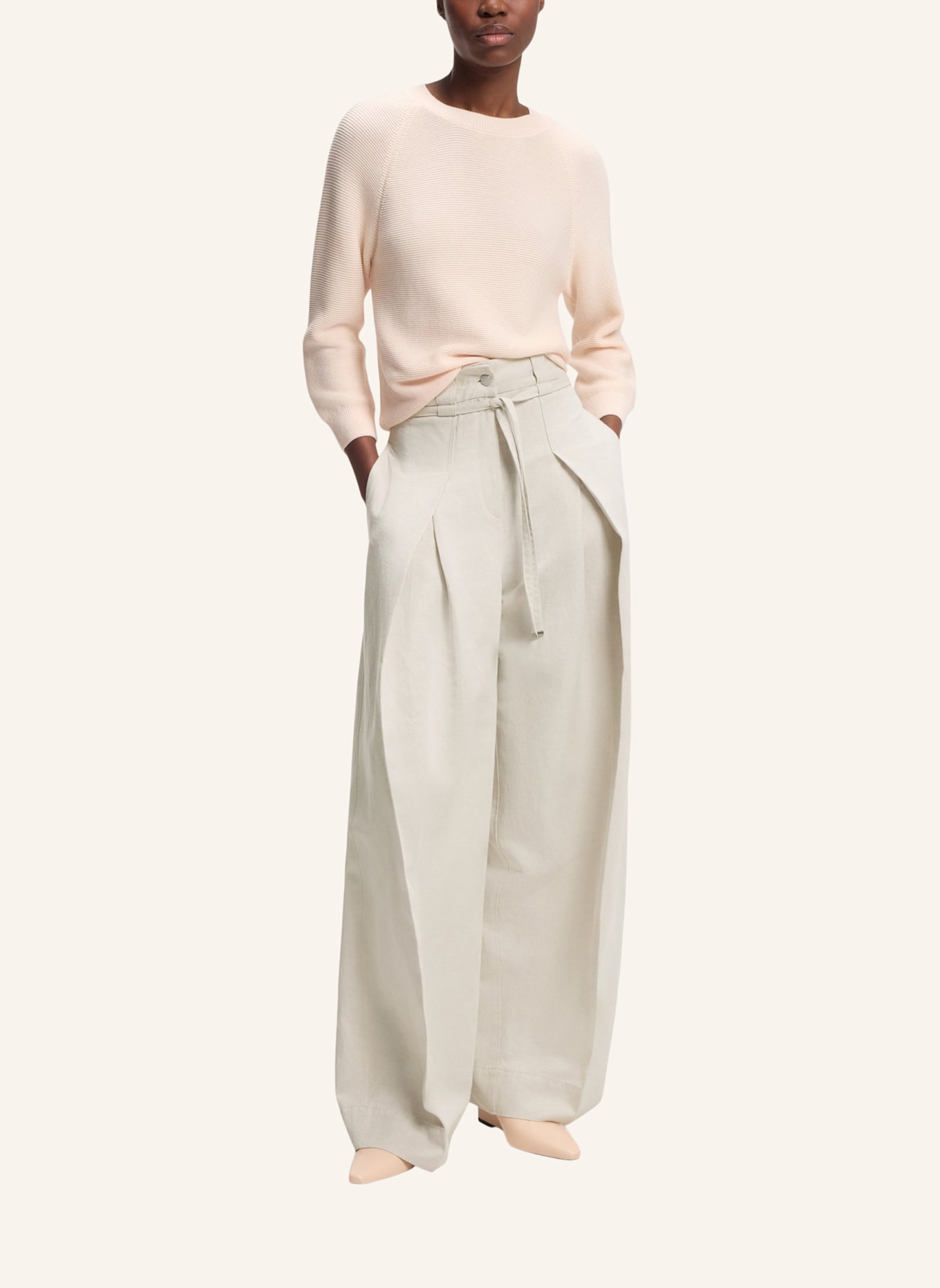 BOSS Business Hose TAMOURA-W Relaxed Fit: NEONGELB