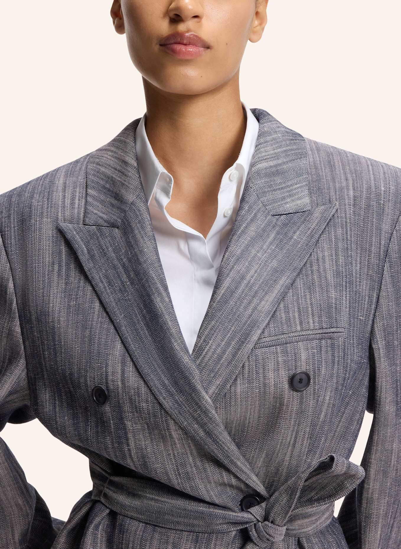 BOSS Blazer JELSIA Regular Fit: DUNKELBLAU