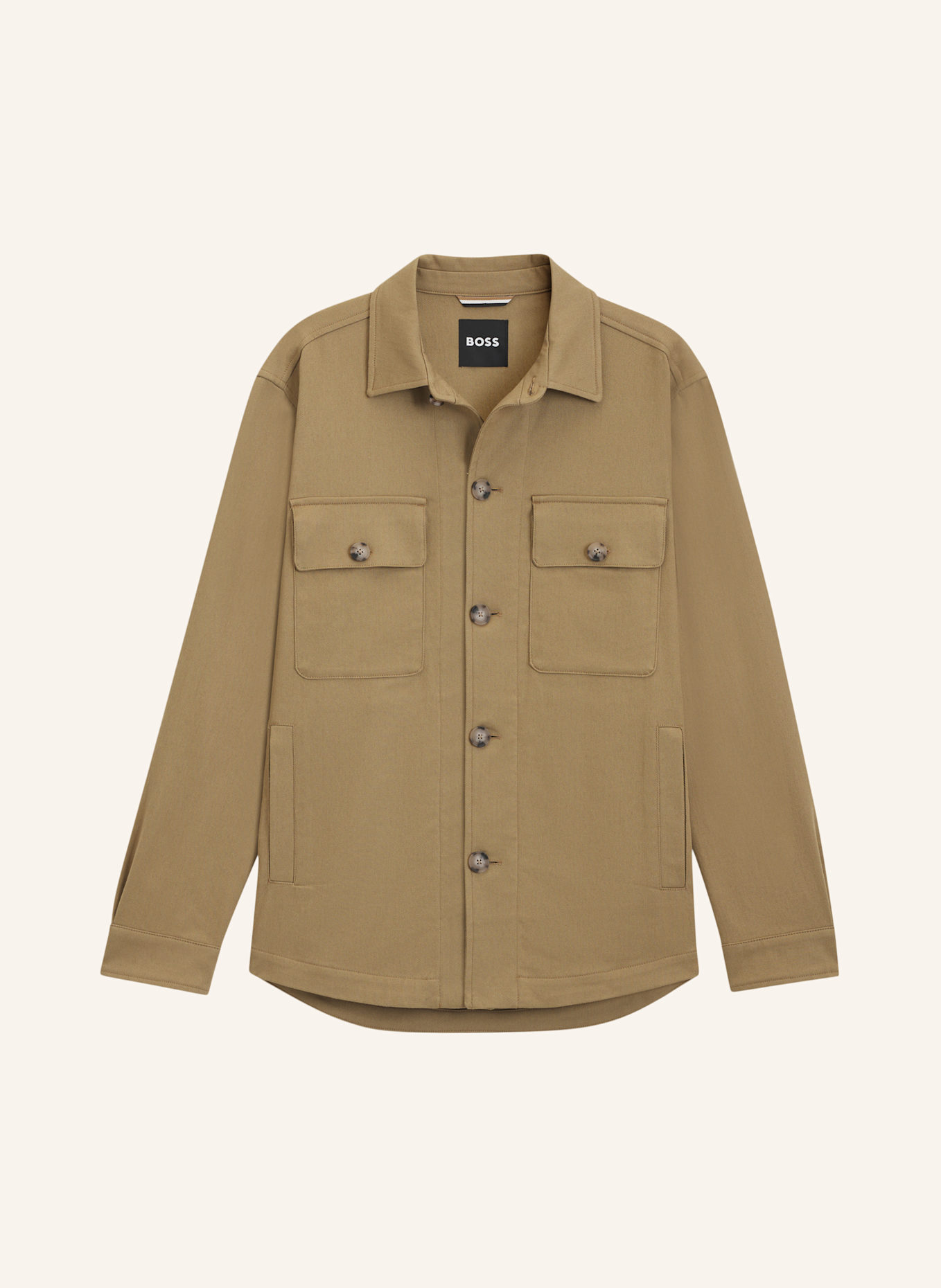 BOSS Blazer C-CARPER-OS-253F Relaxed Fit: KHAKI