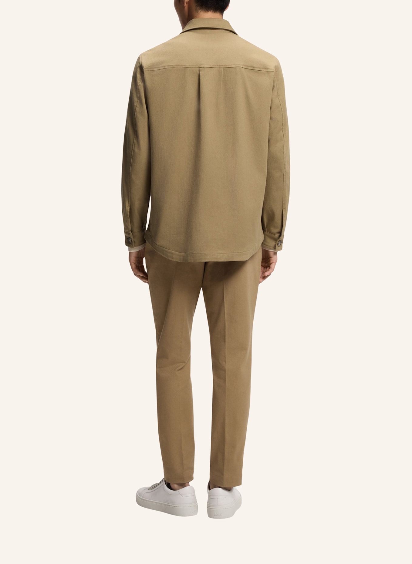 BOSS Blazer C-CARPER-OS-253F Relaxed Fit: KHAKI