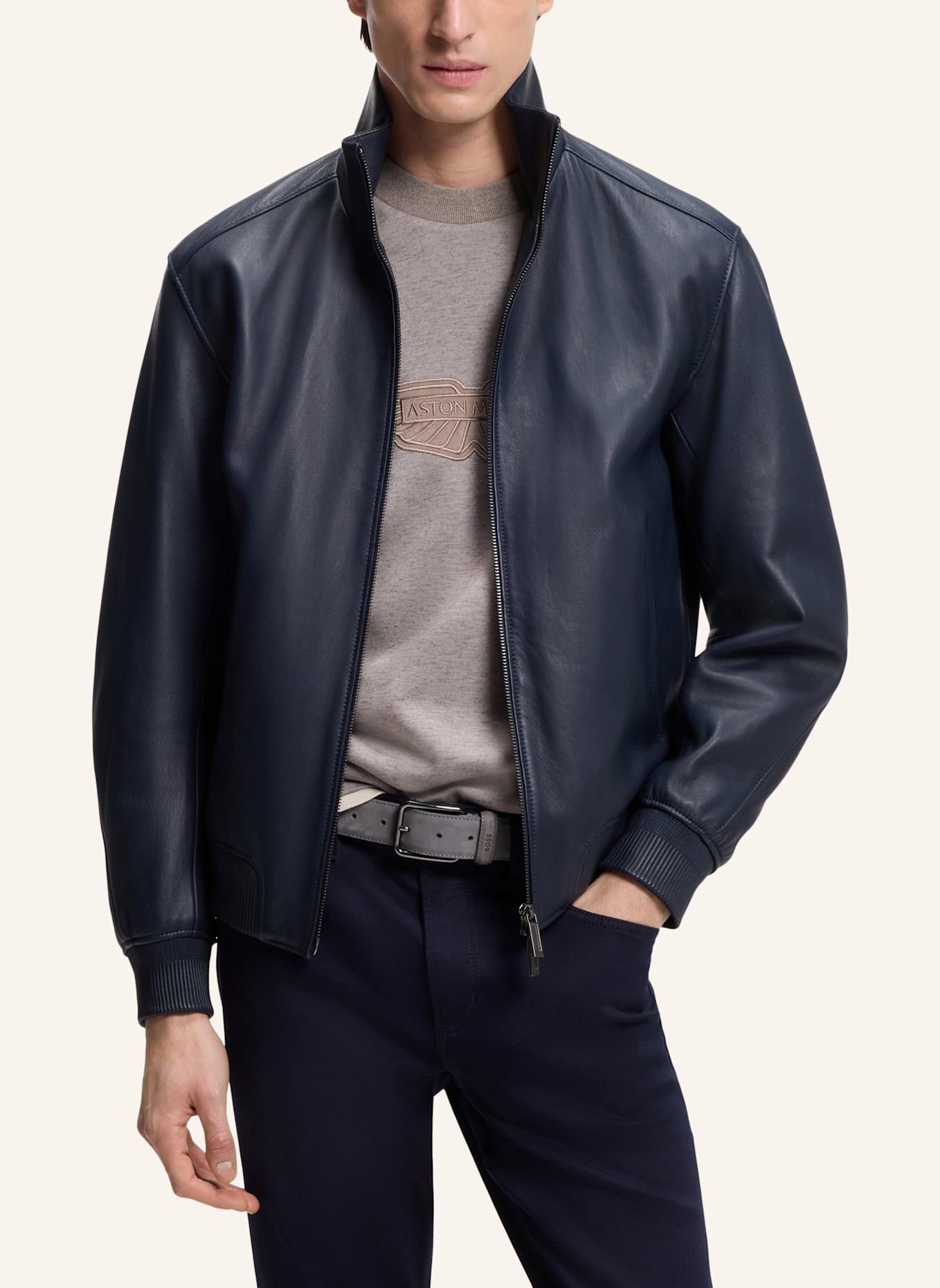 BOSS Business Gürtel AMTER-TPNB_SZ35_AM: GRAU