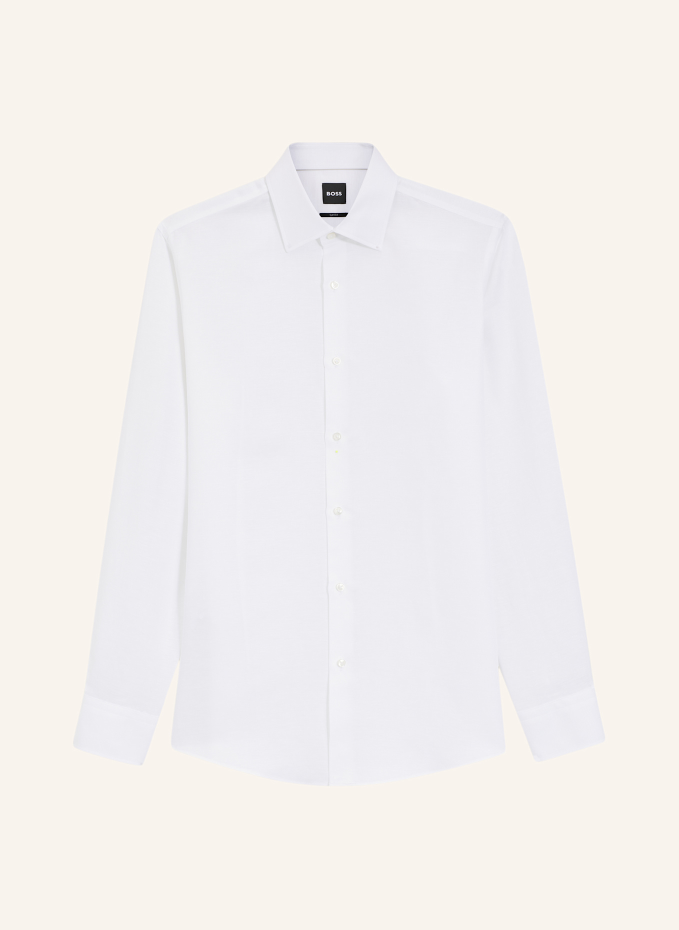 BOSS Business Hemd H-HANK-K-C1-261 Slim Fit: WEISS