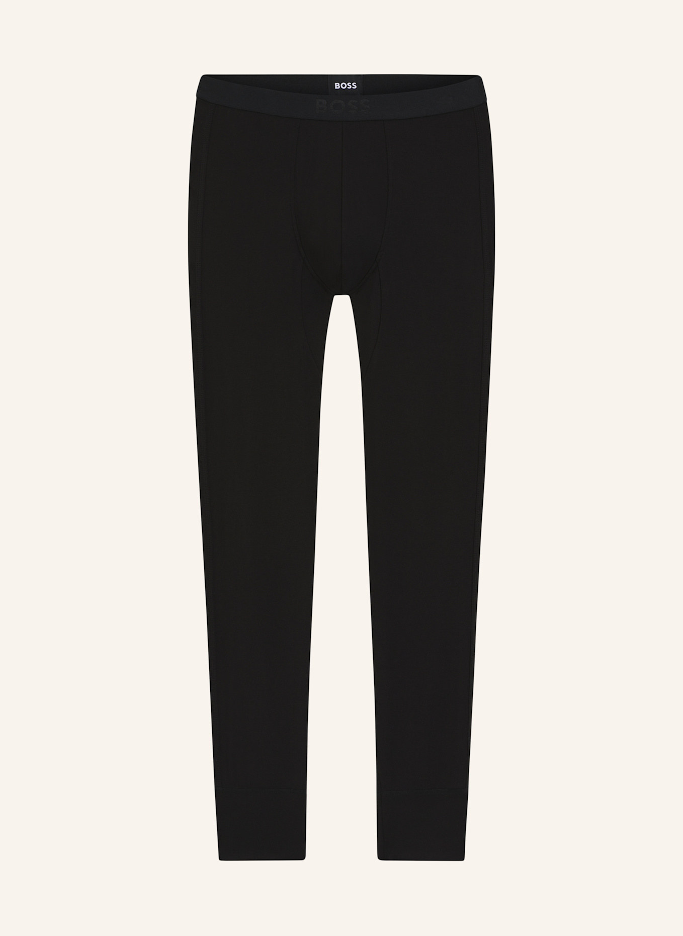 BOSS Lange Unterhose LONG JOHN THERMAL+: SCHWARZ