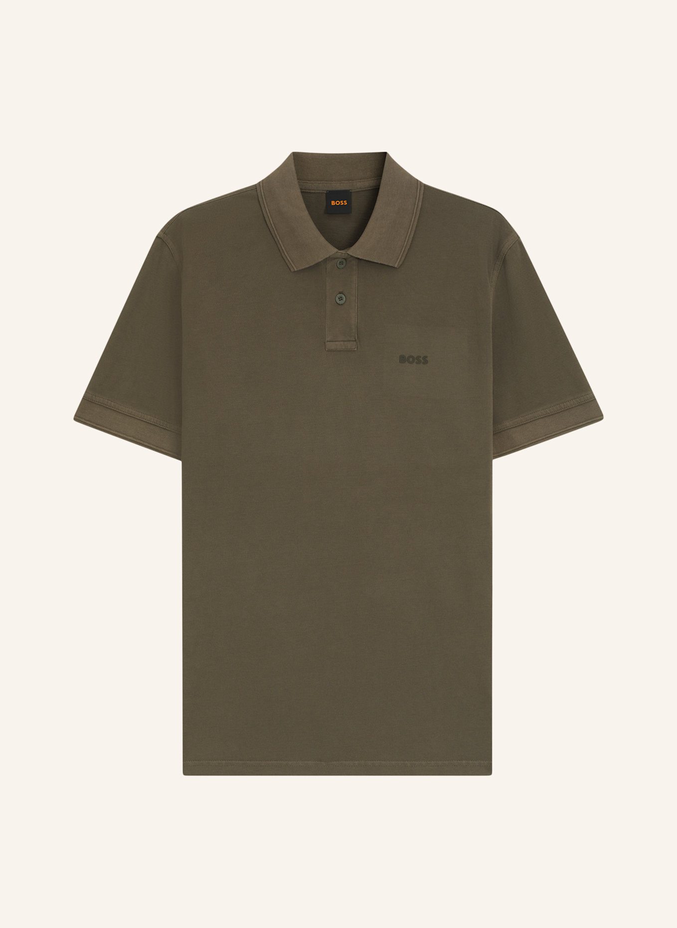 BOSS Piqué-Poloshirt PRIME: HELLGRÜN
