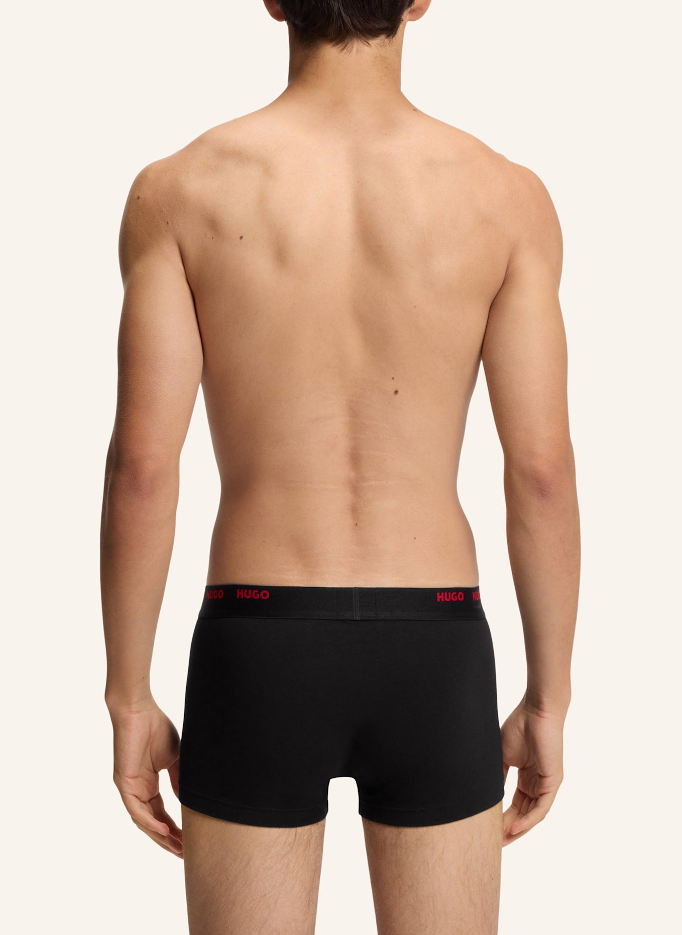 HUGO Boxershort TRUNK FIVE PACK: WEISS