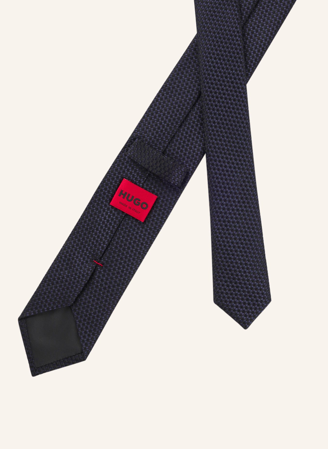 HUGO Krawatte TIE CM 6: DUNKELBLAU
