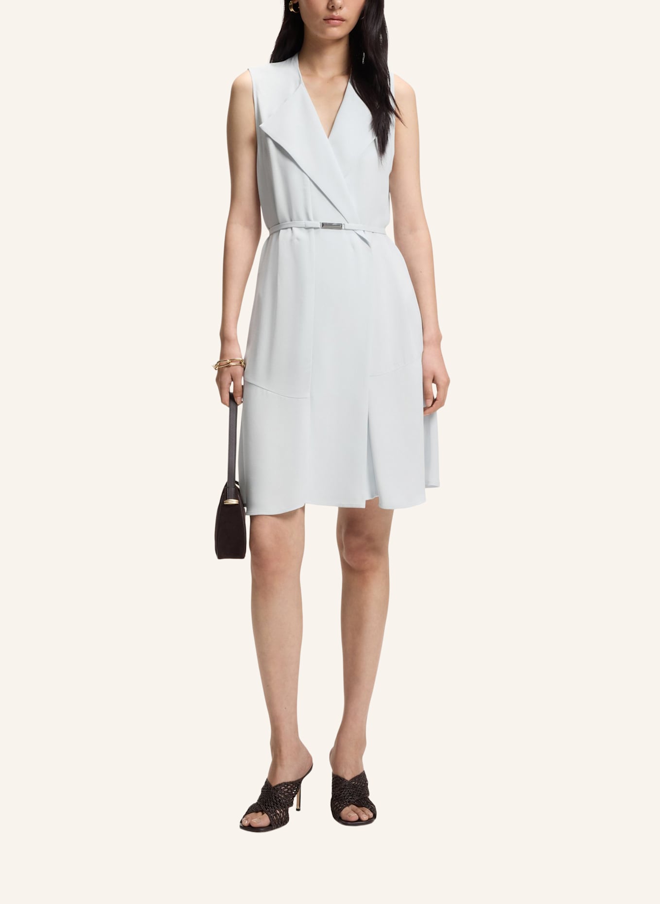 BOSS Business Kleid DIMOSA-MINI Regular Fit: BLAU