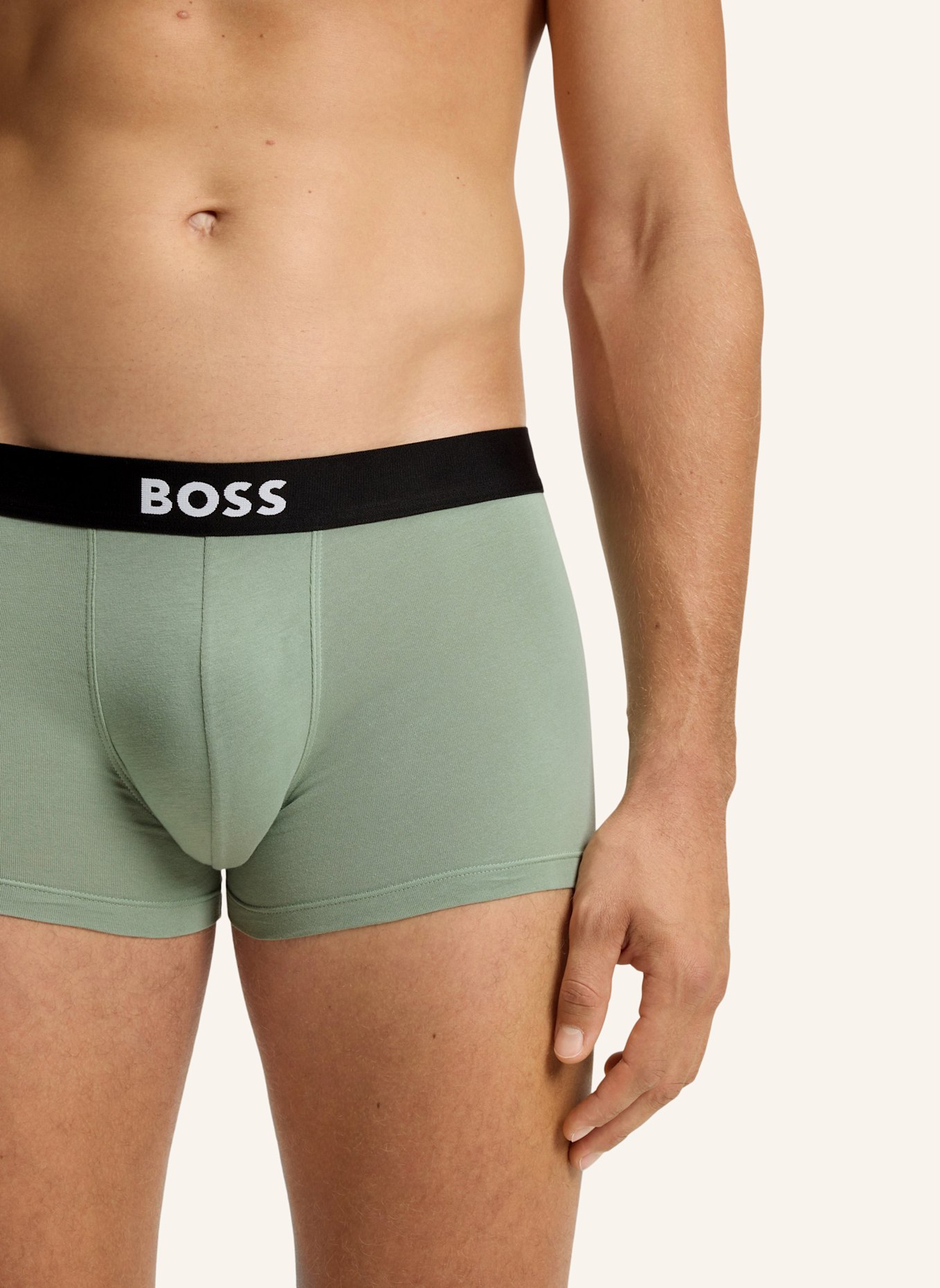 BOSS 3er-Pack Boxershorts ONE: SCHWARZ