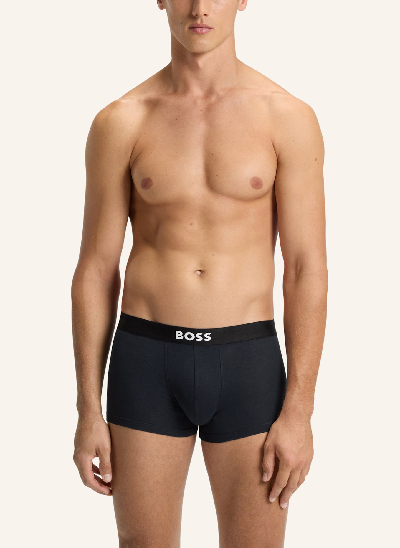 BOSS 3er-Pack Boxershorts ONE: SCHWARZ