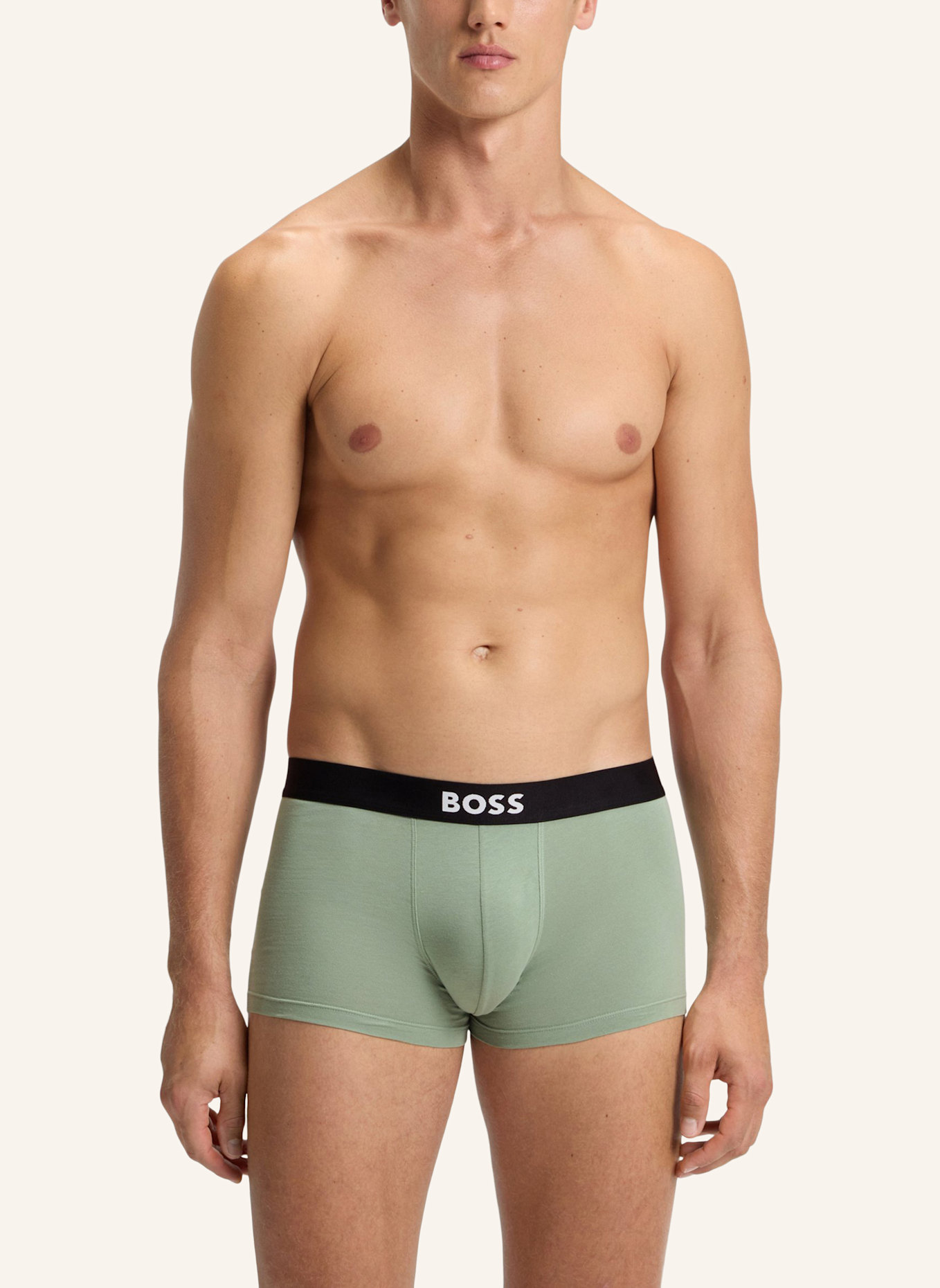 BOSS 3er-Pack Boxershorts ONE: SCHWARZ