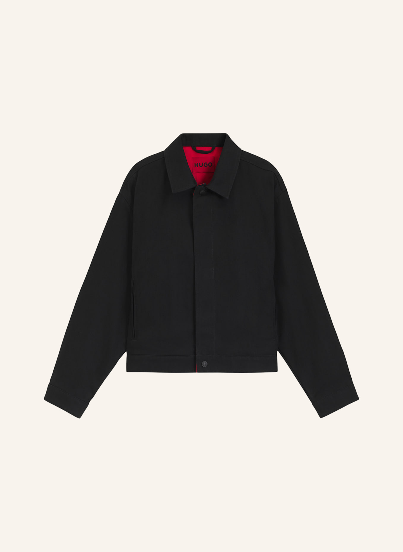 HUGO Casual Jacke HUGO 096/3 Regular Fit: SCHWARZ