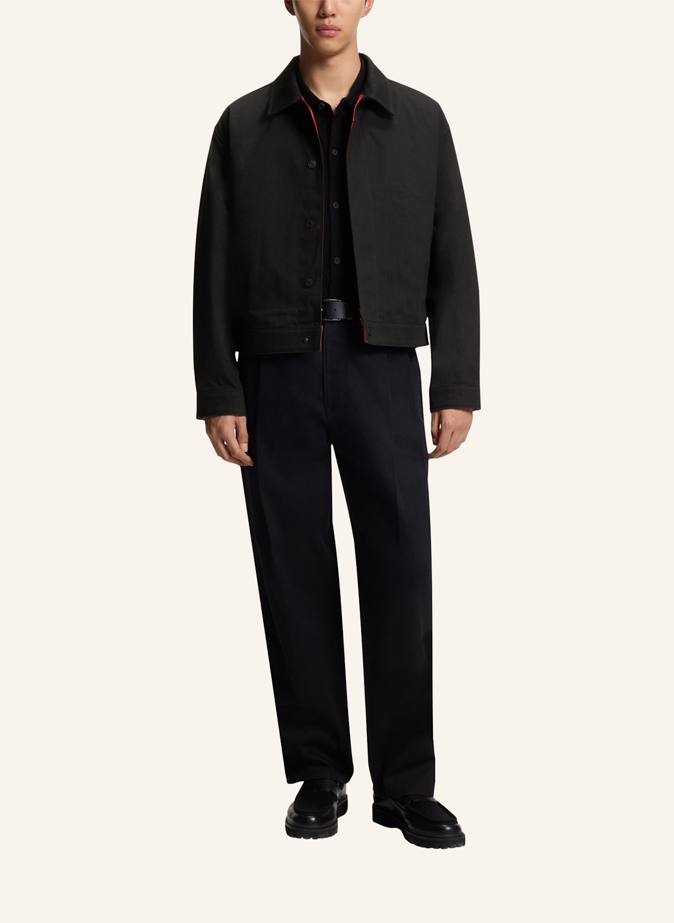 HUGO Casual Jacke HUGO 096/3 Regular Fit: SCHWARZ