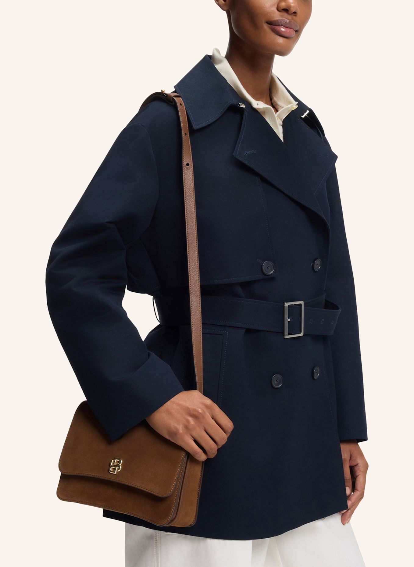 BOSS Crossbody-Tasche BOSS BEYOND CROSSB S: BRAUN