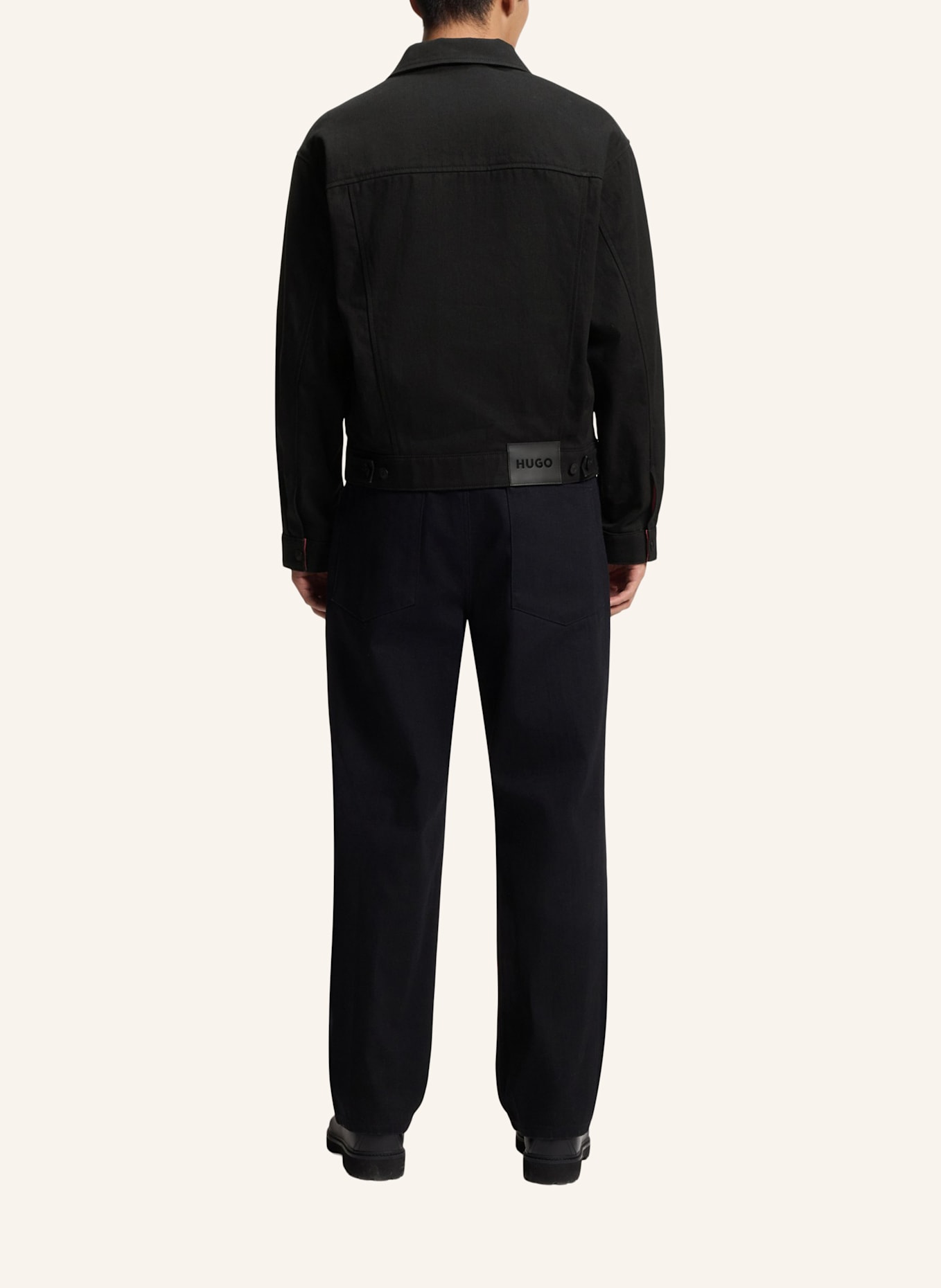 HUGO Casual Jacke HUGO 096/3 Regular Fit: SCHWARZ