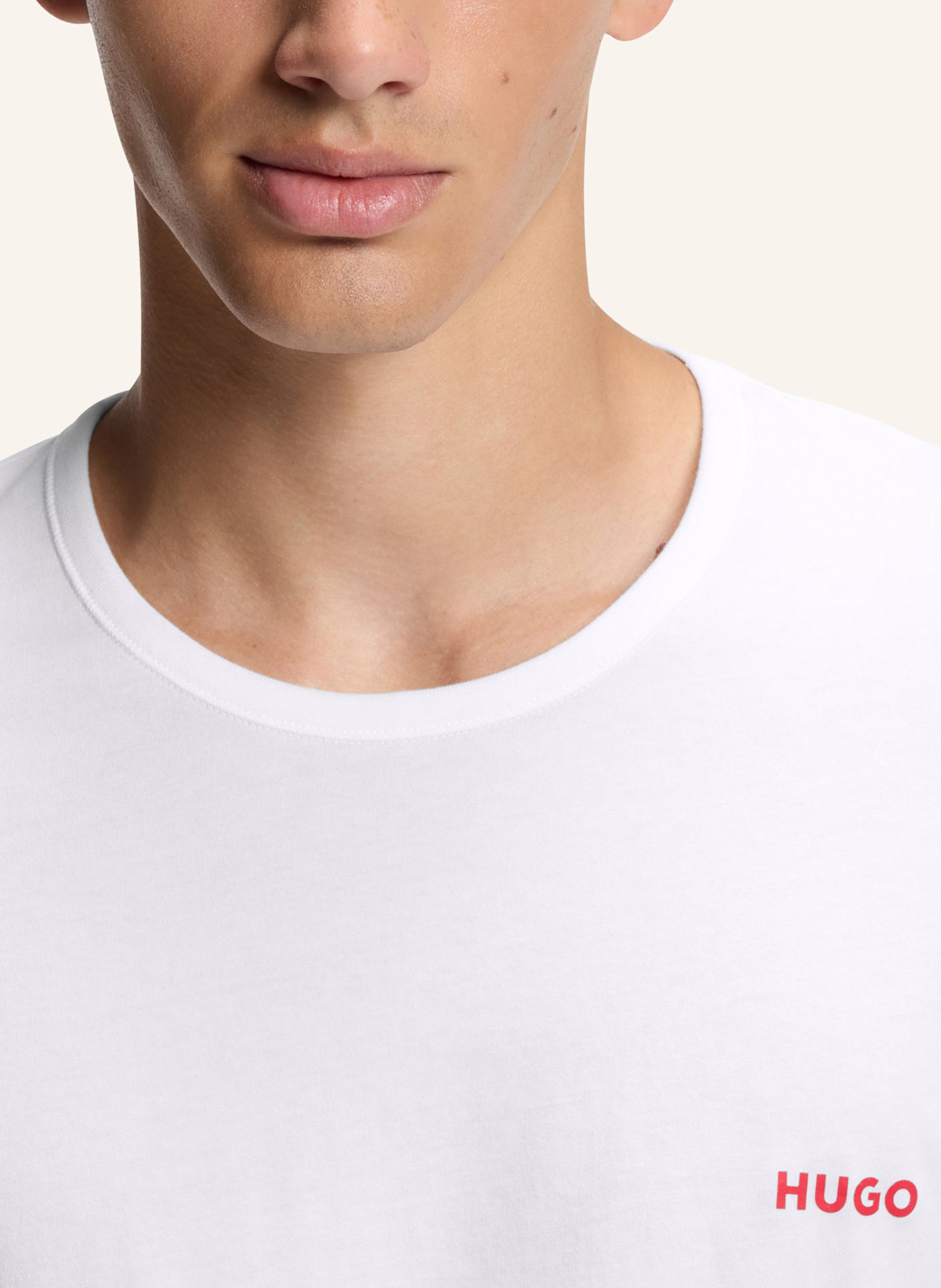 HUGO Unterwäsche Top T-SHIRT RN TRIPLET P Regular Fit: DUNKELGRAU