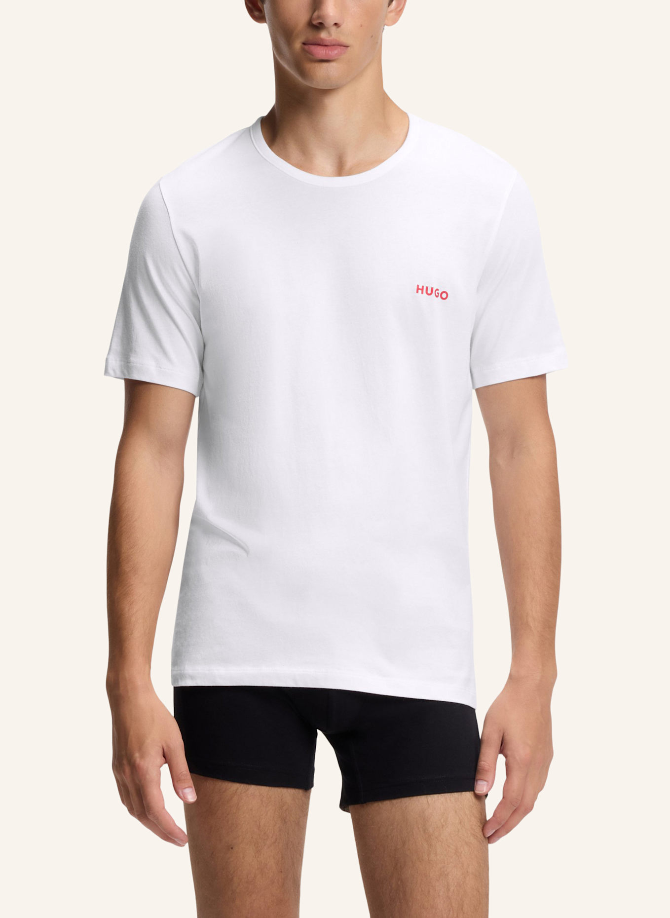 HUGO Unterwäsche Top T-SHIRT RN TRIPLET P Regular Fit: DUNKELGRAU