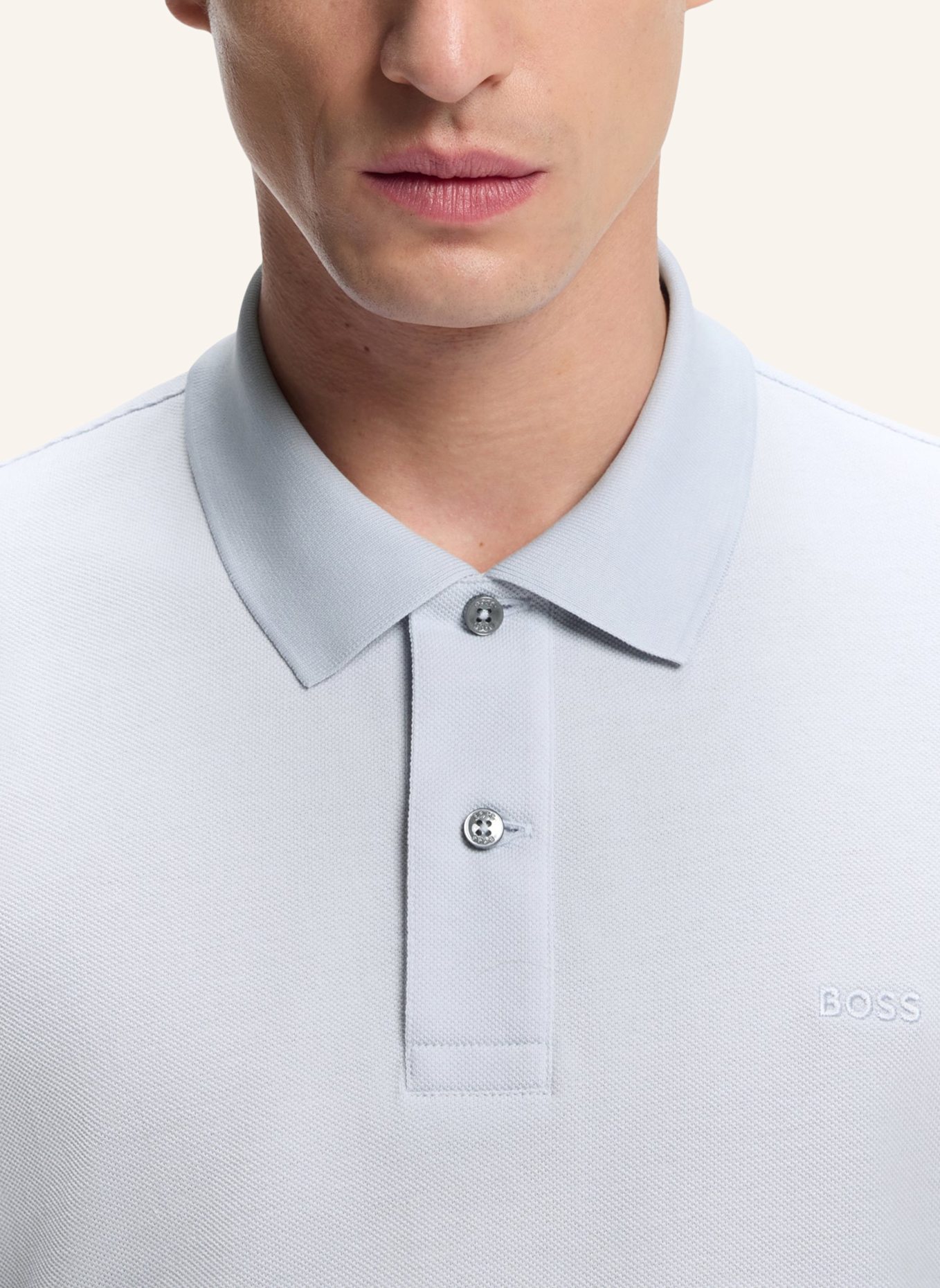 BOSS Poloshirt PALLAS Regular Fit: LILA