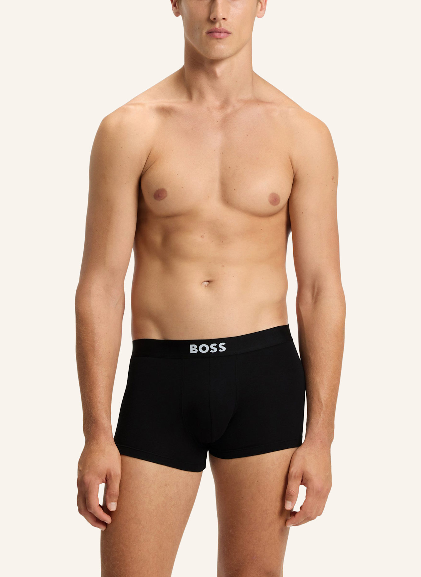 BOSS Boxershort TRUNK 3P BOSS ONE D: GRAU
