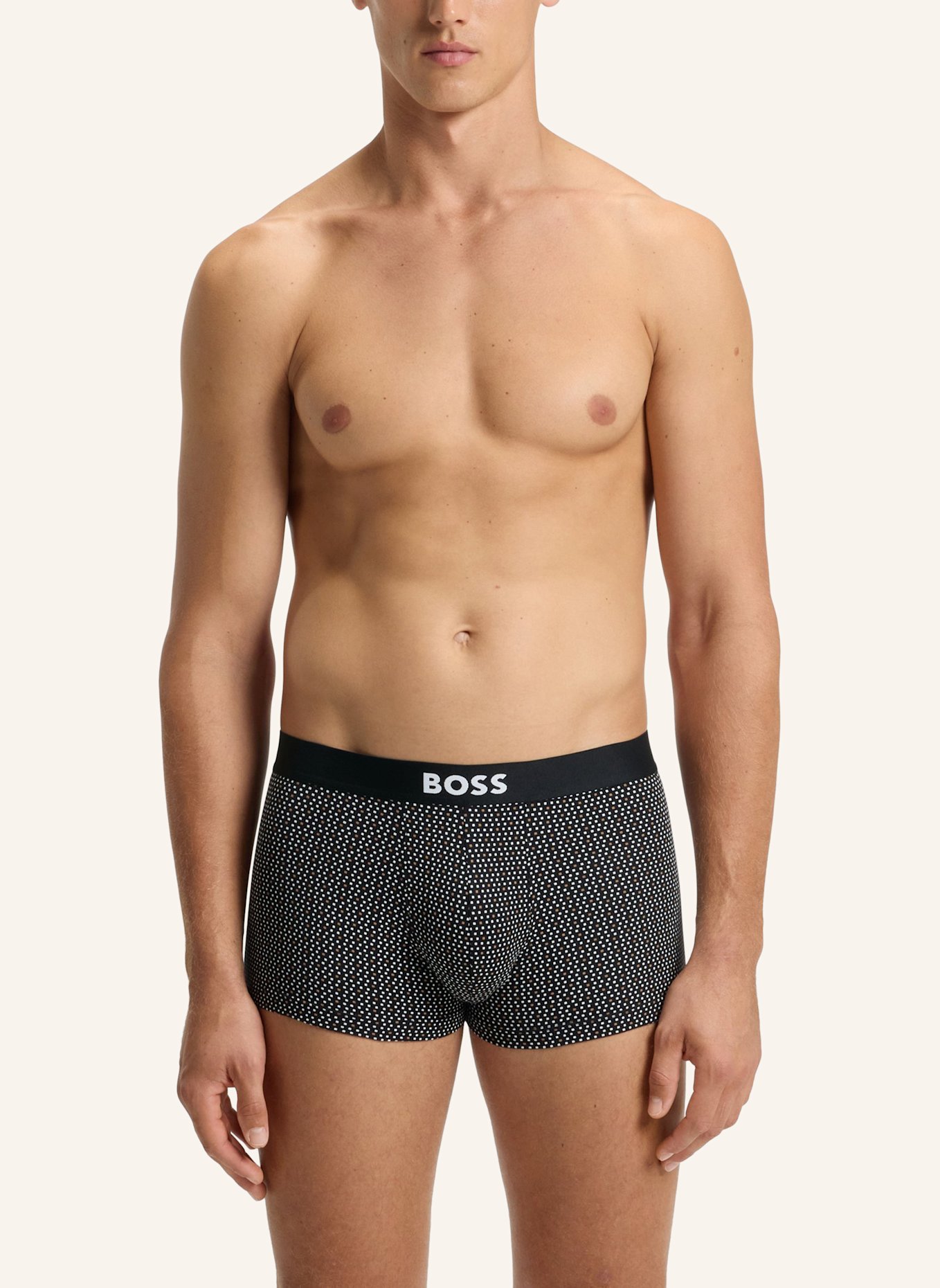 BOSS Boxershort TRUNK 3P BOSS ONE D: GRAU