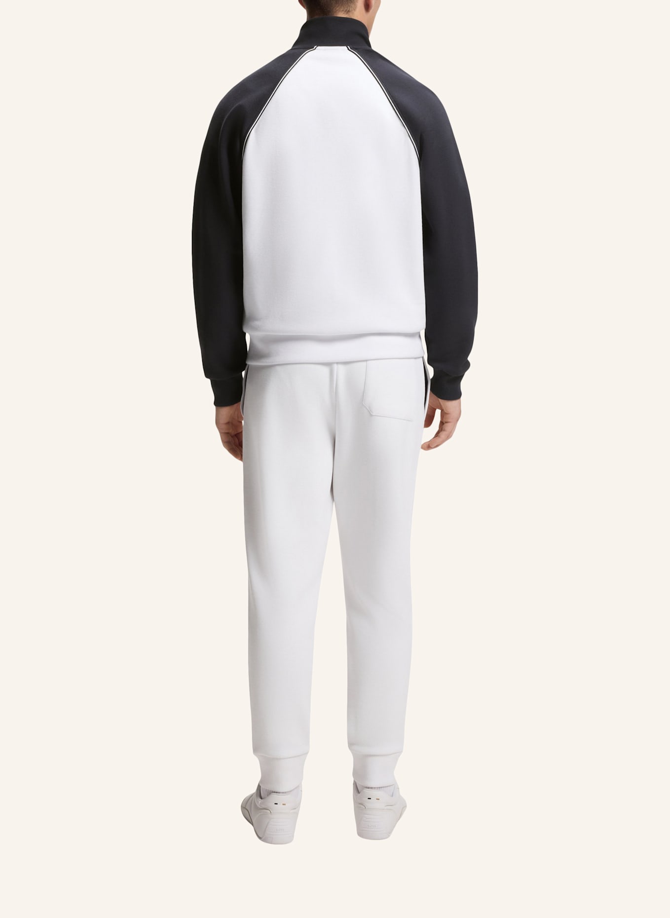 BOSS Sweatshirt SW_JOIN SKAZ Regular Fit: WEISS