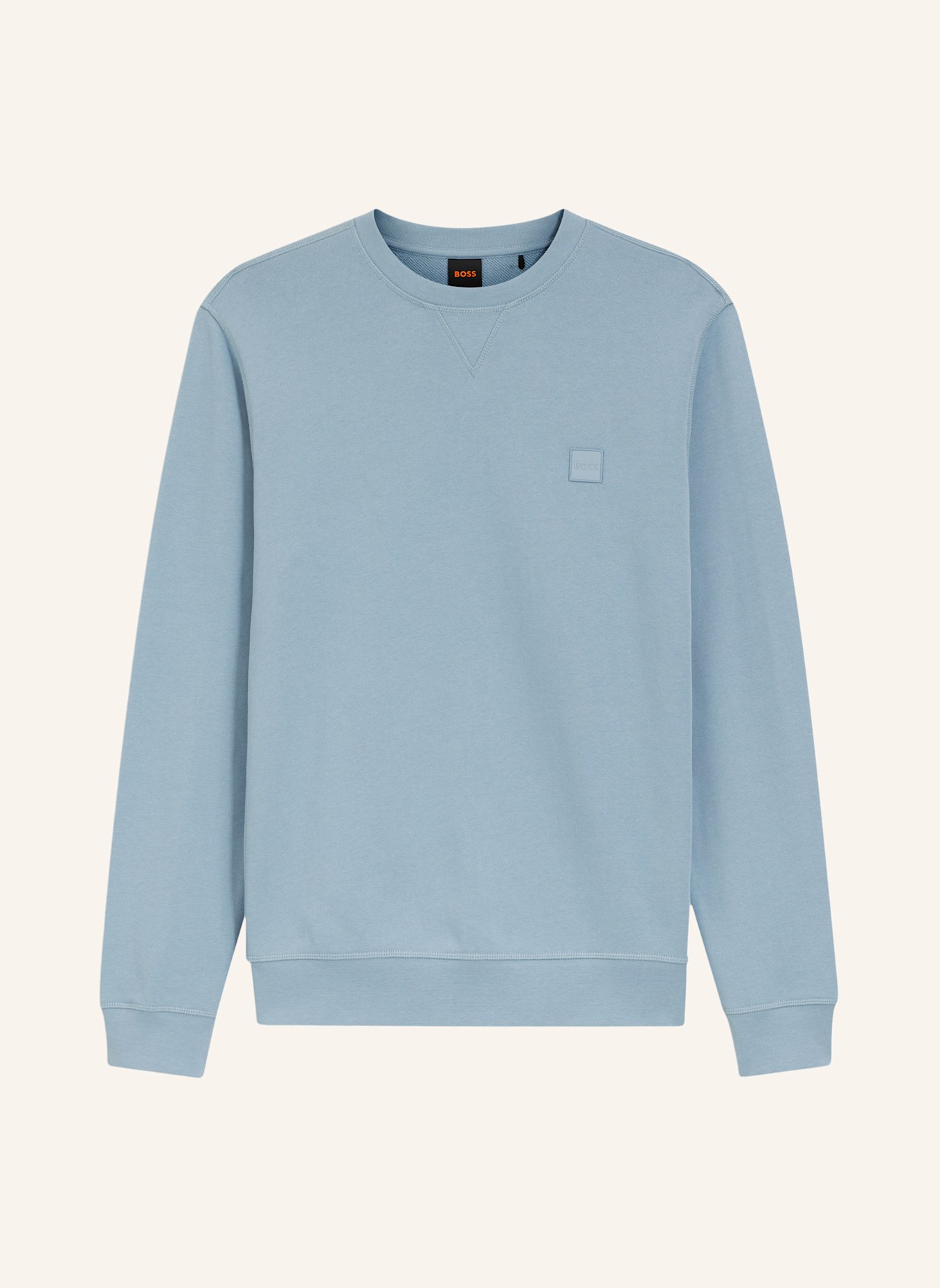 BOSS Sweatshirt WESTART: HELLBLAU