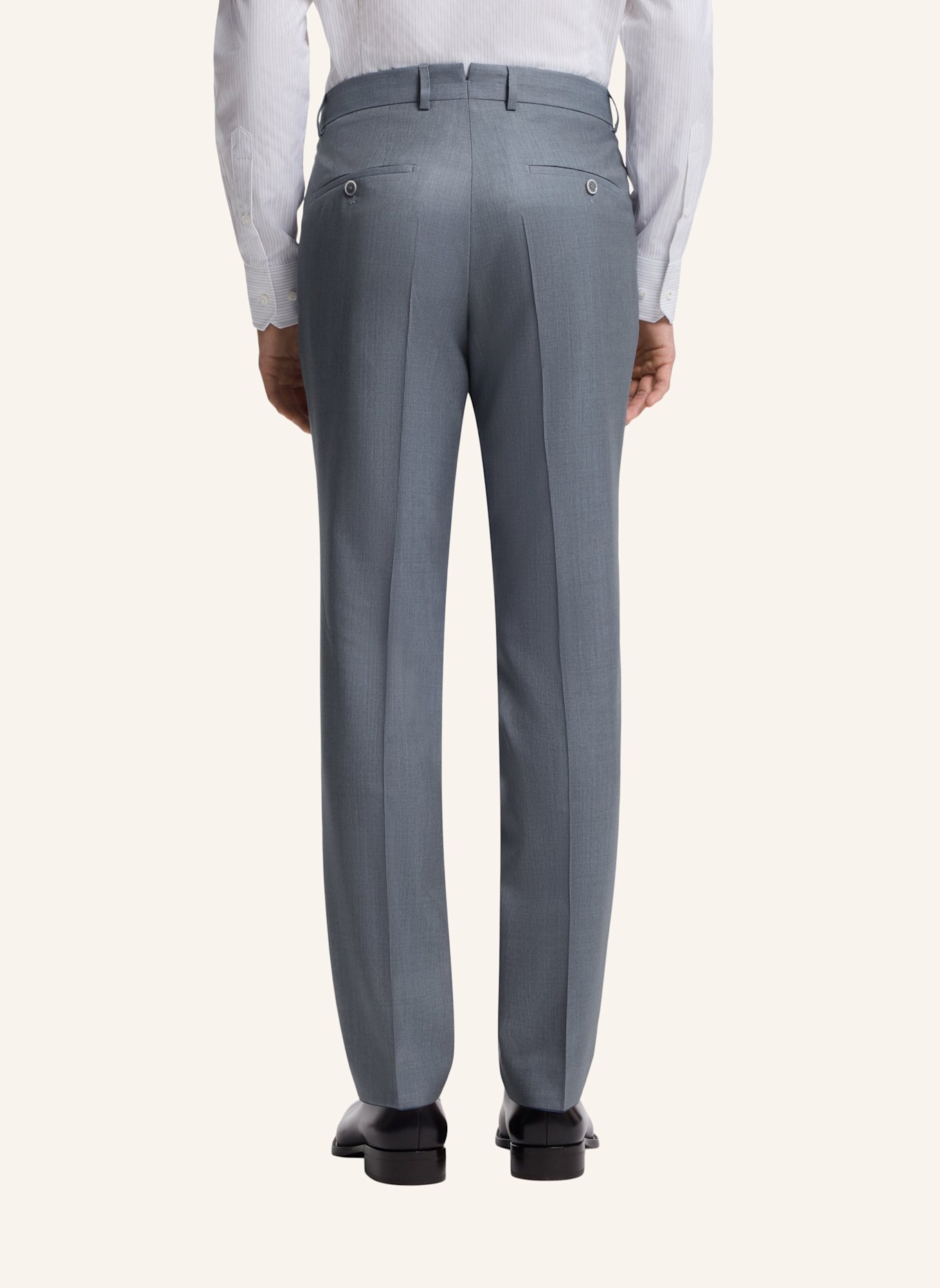 BOSS Business Anzug L-HARVERS-2PCS-241 Slim Fit: DUNKELGRÜN