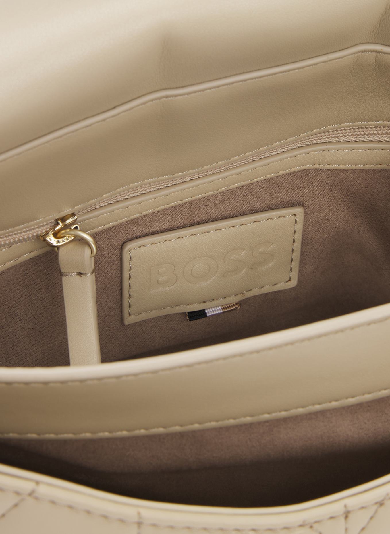 BOSS Umhängetasche B_ICON M SH. BAG QN: BEIGE
