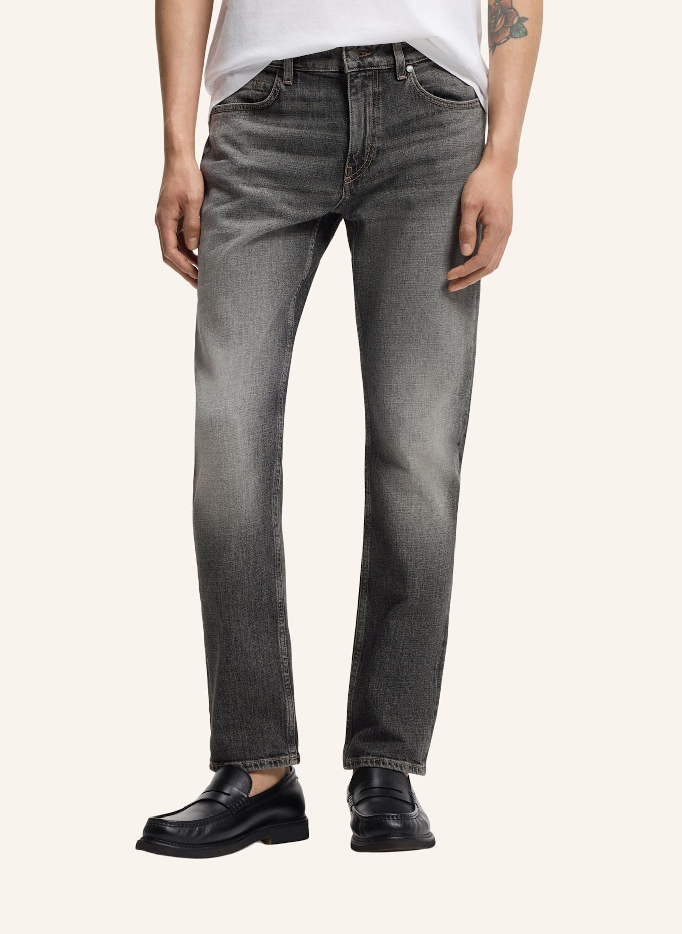 BOSS Jeans C-DELAWARE Slim Fit: SCHWARZ