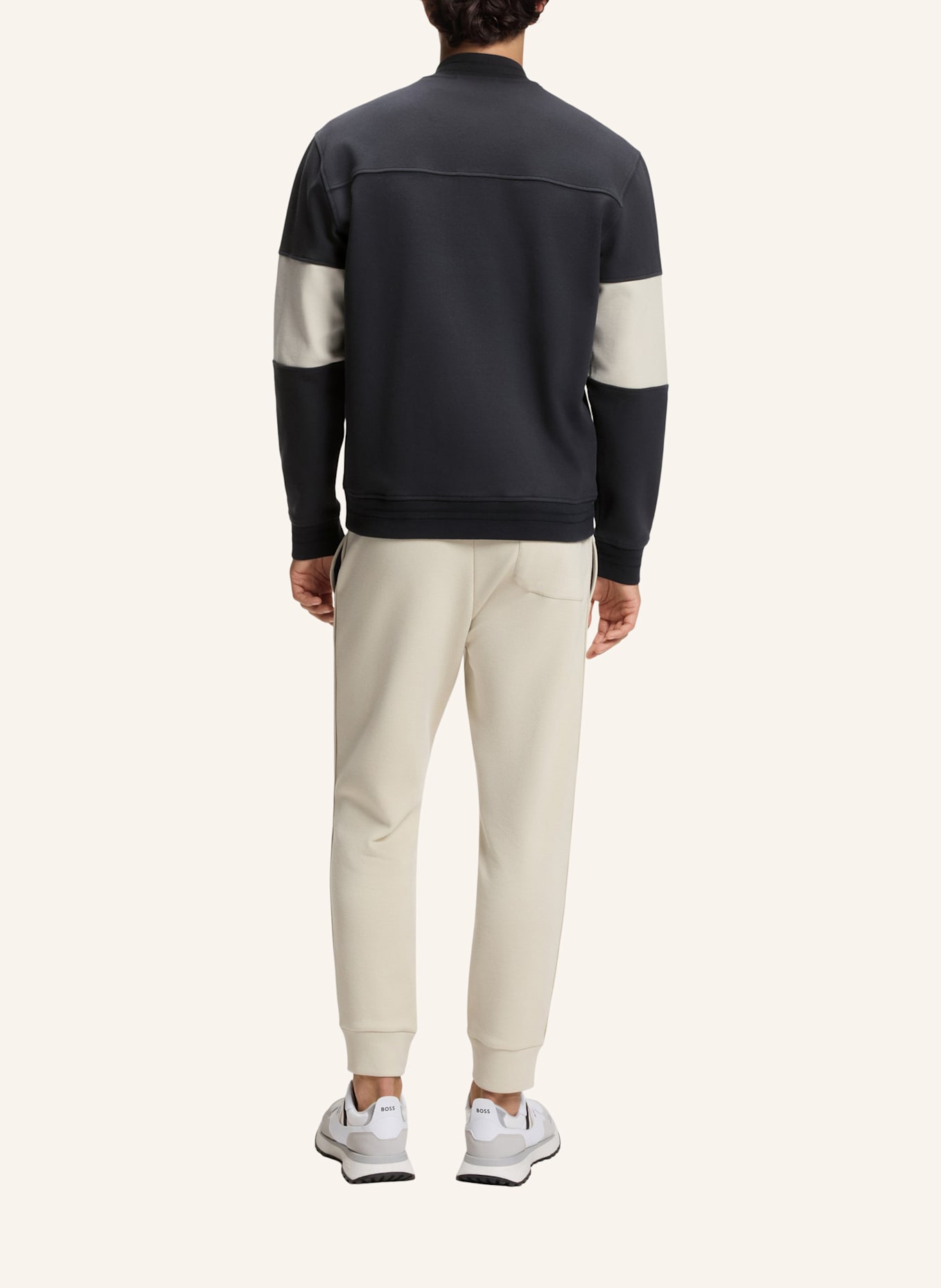 BOSS Sweatshirt SW_JOIN FZ Regular Fit: DUNKELBLAU