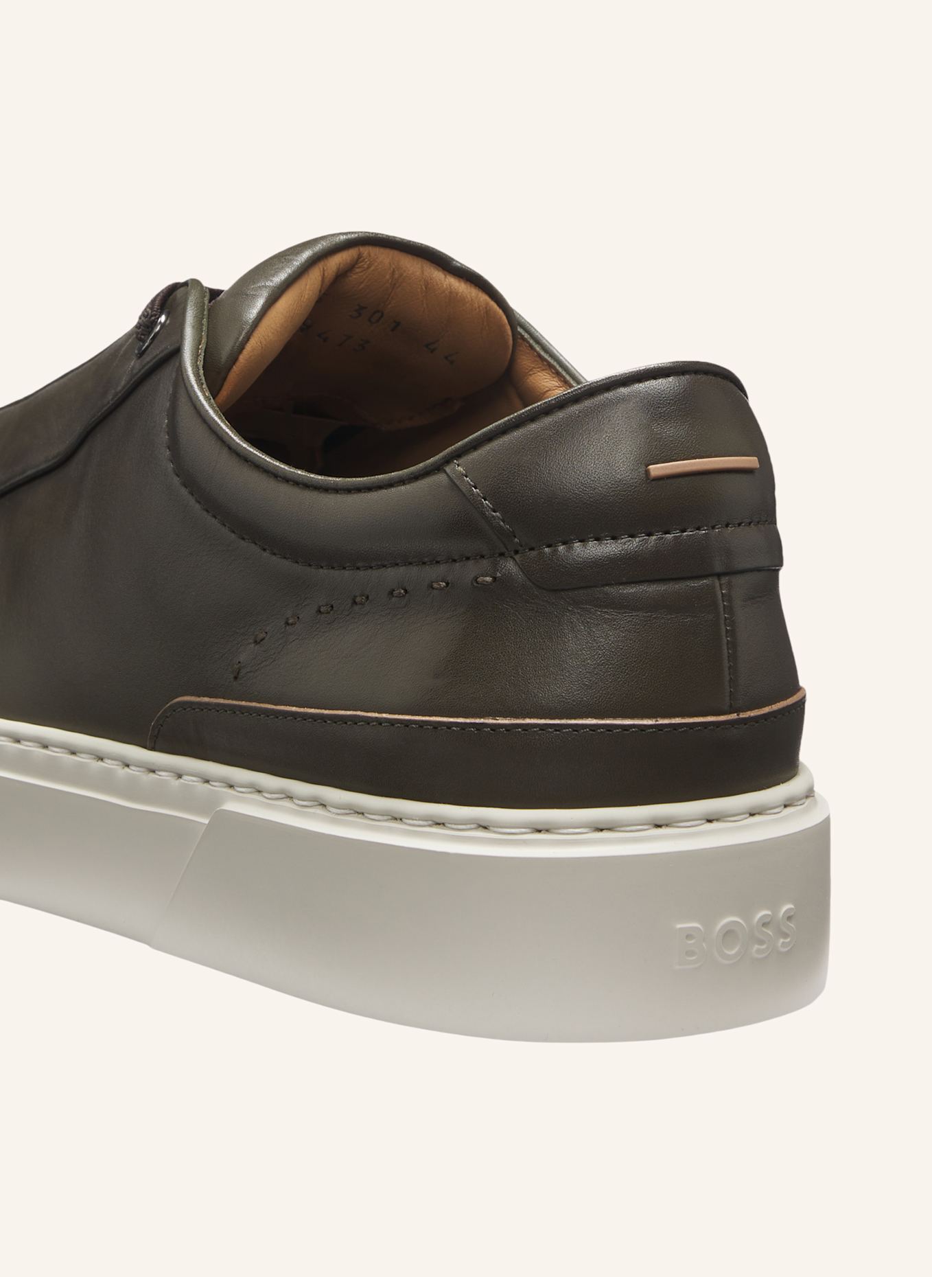 BOSS Sneaker GARY_TENN_BUAMF: DUNKELGRÜN