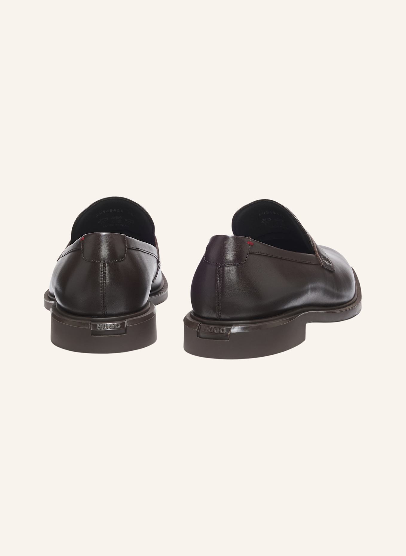 HUGO Casual Slipper GRYFF_LOAF_LTPL: DUNKELBRAUN