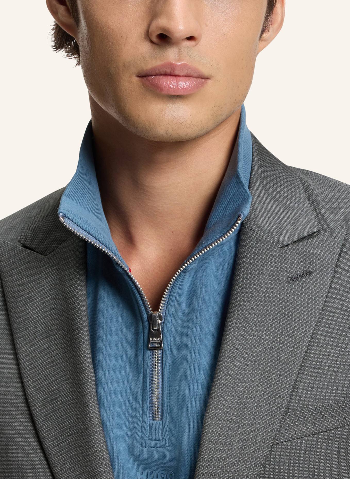 HUGO Blazer ARTI261X Extra-Slim Fit: GRAU