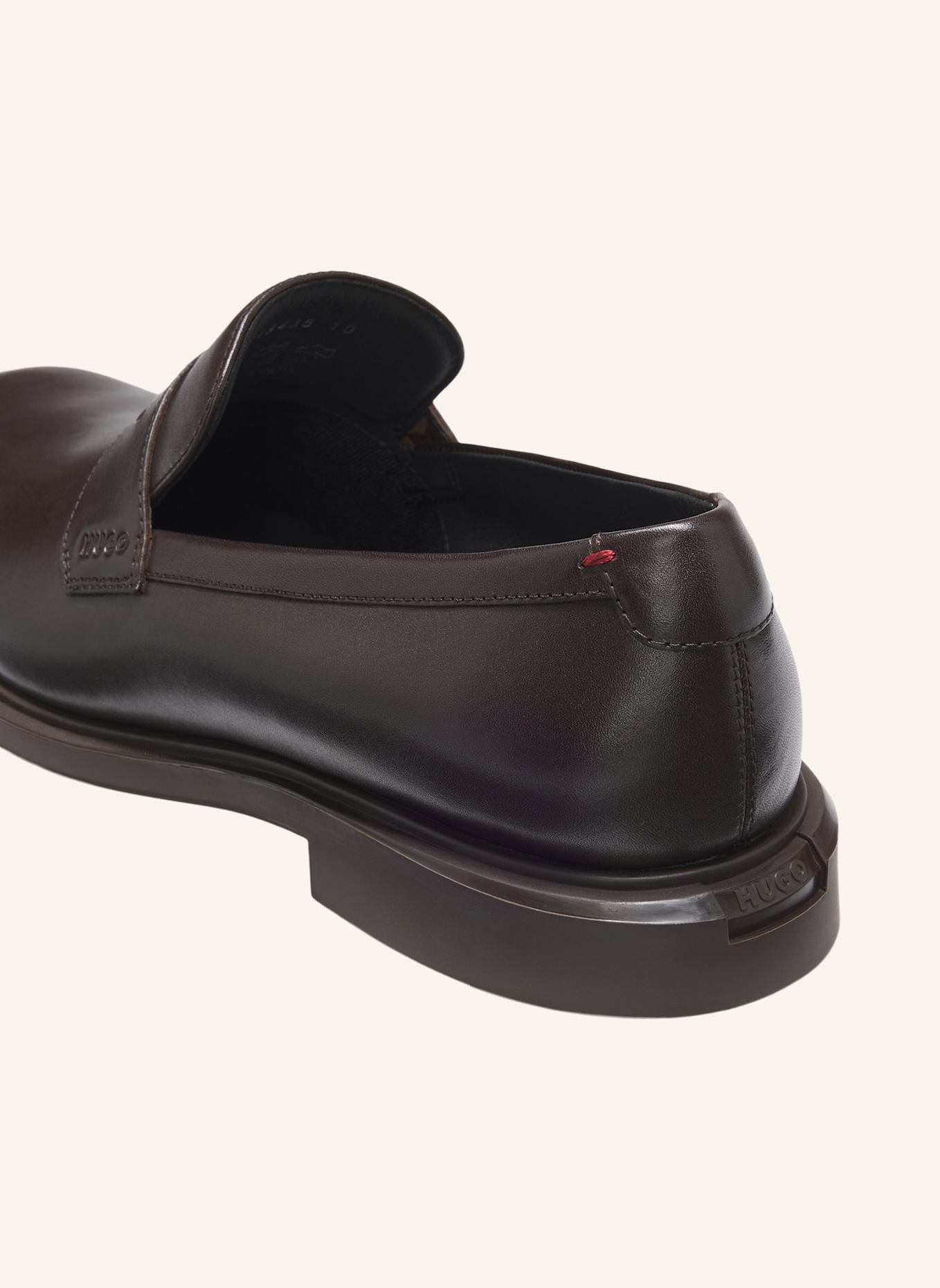 HUGO Casual Slipper GRYFF_LOAF_LTPL: DUNKELBRAUN