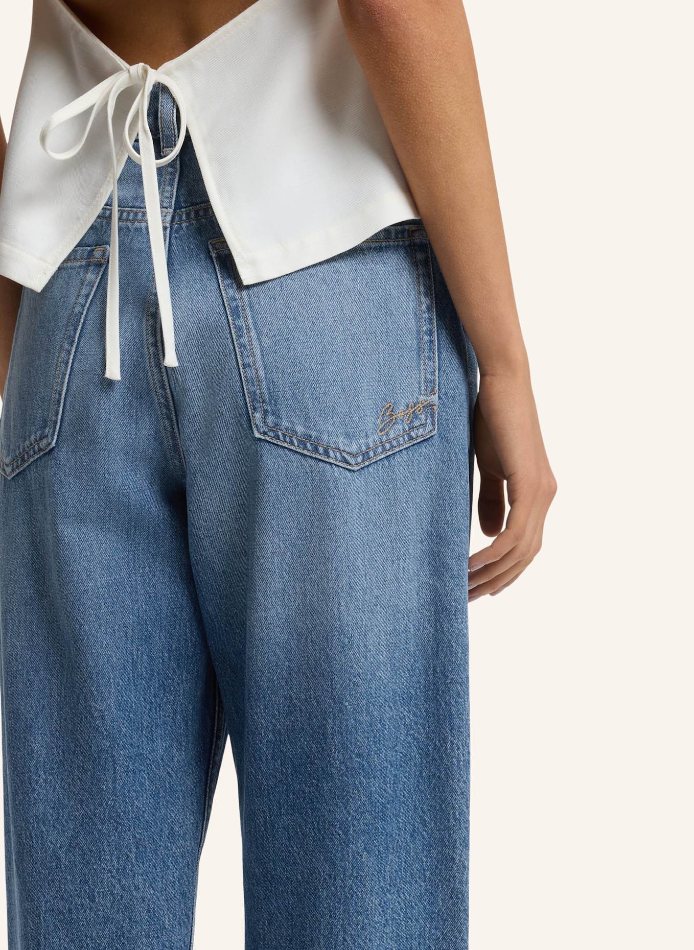 BOSS Jeans C_ADA HR 15.0 Regular Fit: BLAU