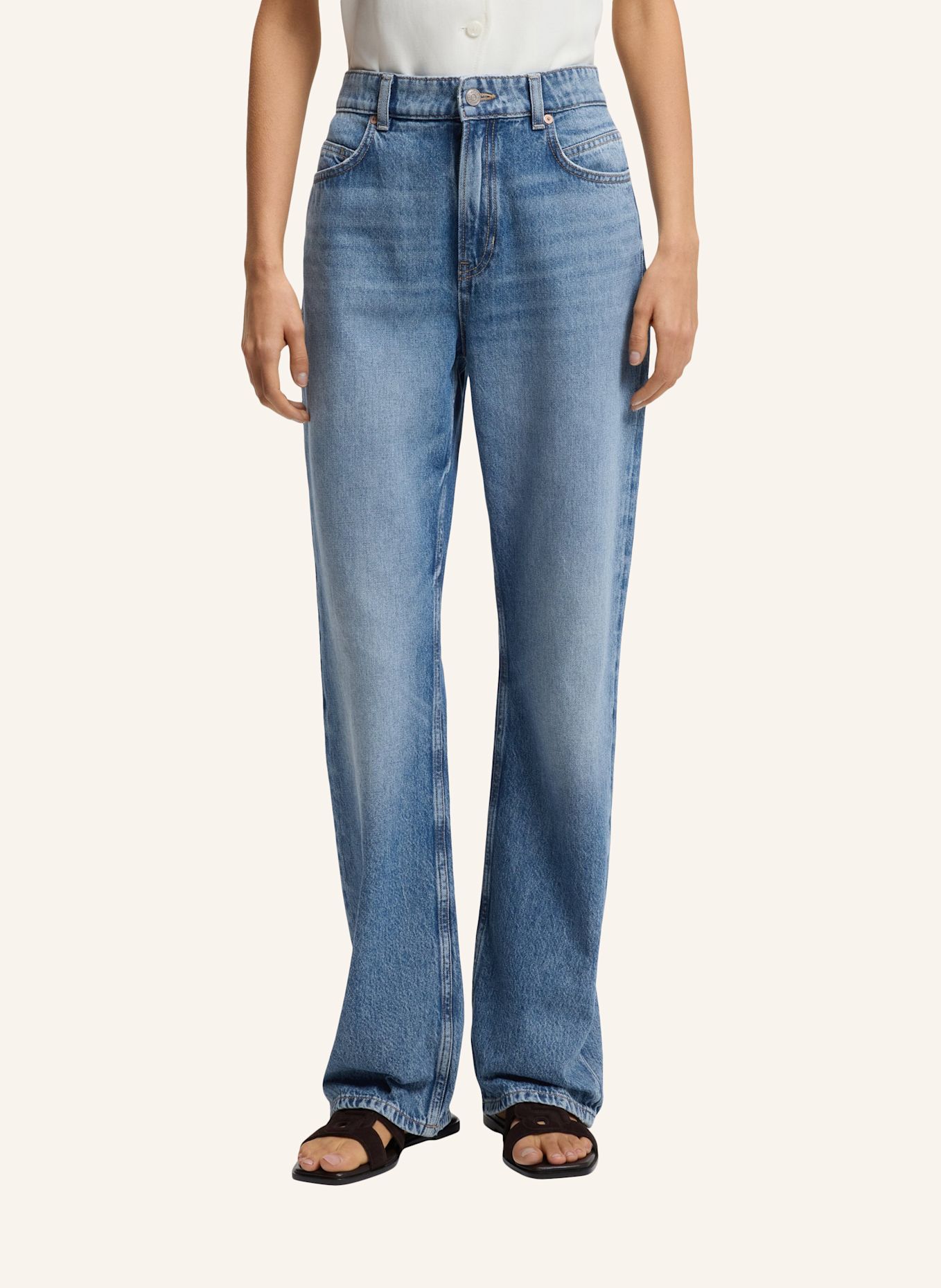 BOSS Jeans C_ADA HR 15.0 Regular Fit: BLAU