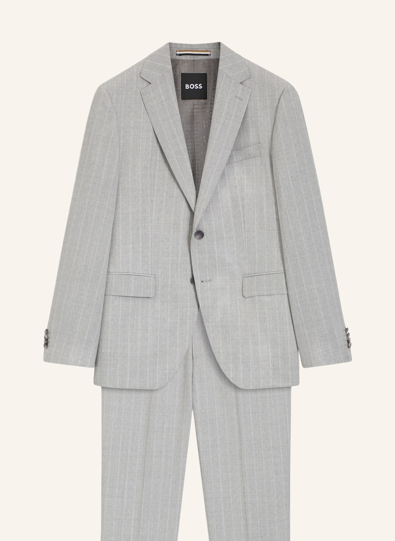 BOSS Business Anzug H-JECKSON-2PCS-253 Regular Fit: GRAU