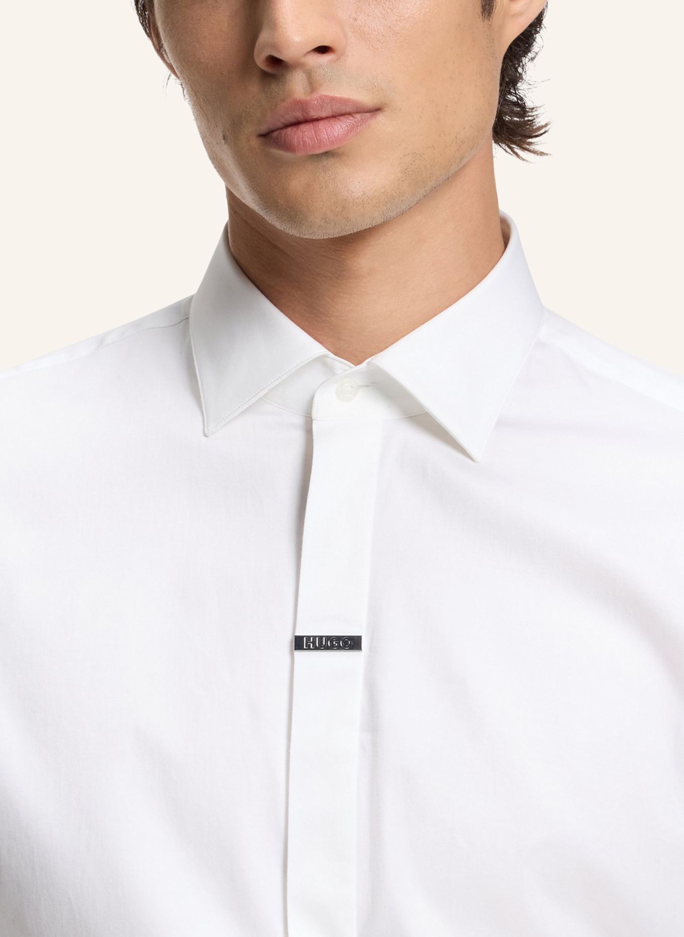 HUGO Business Hemd VALERIO: WEISS