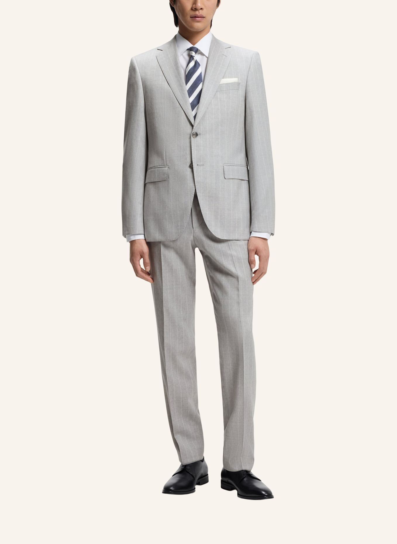 BOSS Business Anzug H-JECKSON-2PCS-253 Regular Fit: GRAU