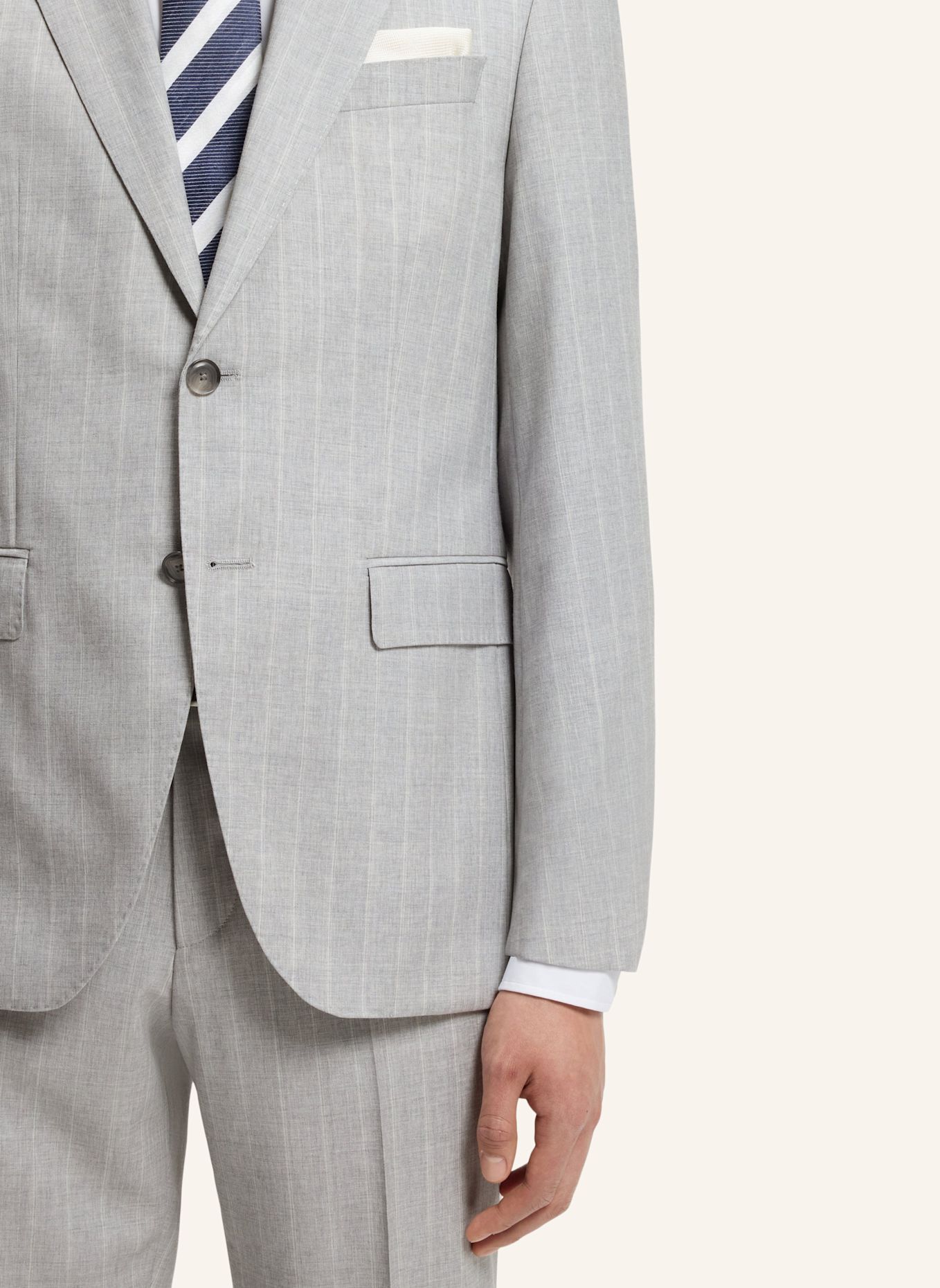 BOSS Business Anzug H-JECKSON-2PCS-253 Regular Fit: GRAU