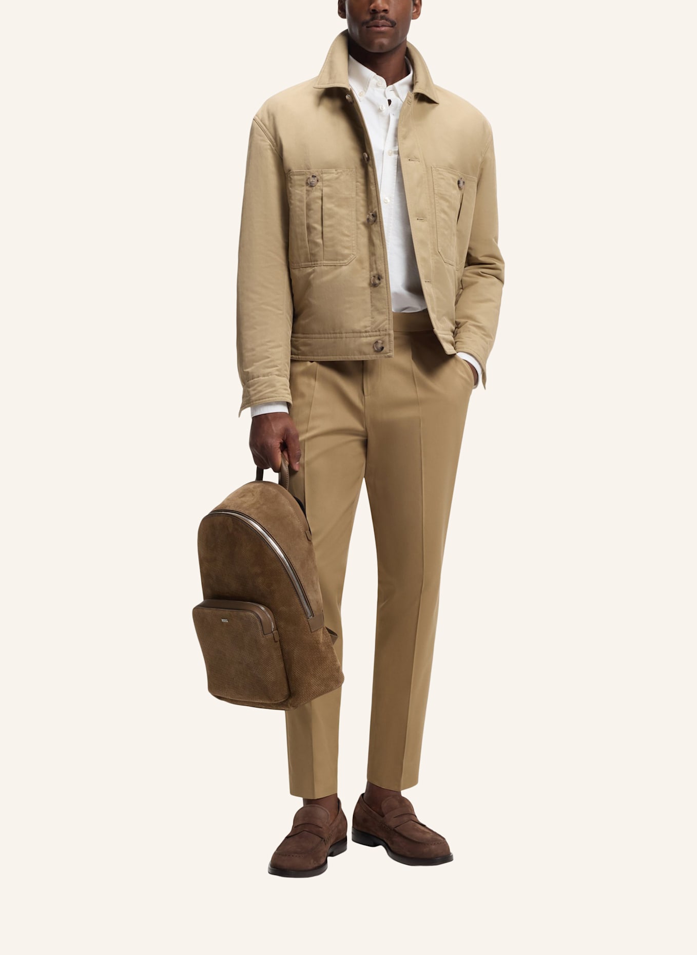 BOSS Rucksack NEW CROSSTOWN_SM_BCK: KHAKI