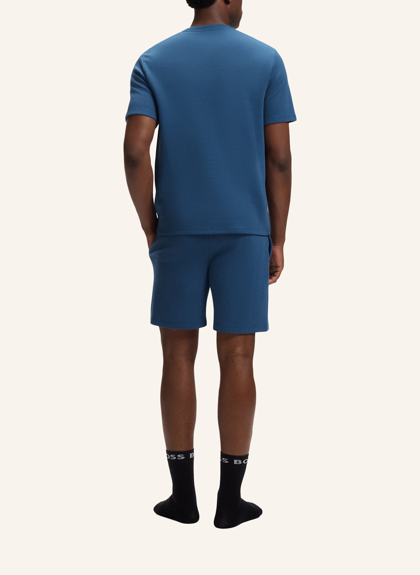 BOSS Schlafshirt: BLAU